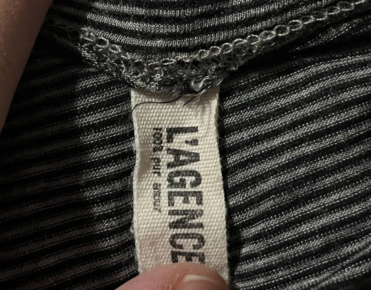 L'AGENCE Black and grey striped T-shirt Size XS / US 0-2 / IT 36-38 - 4 Thumbnail