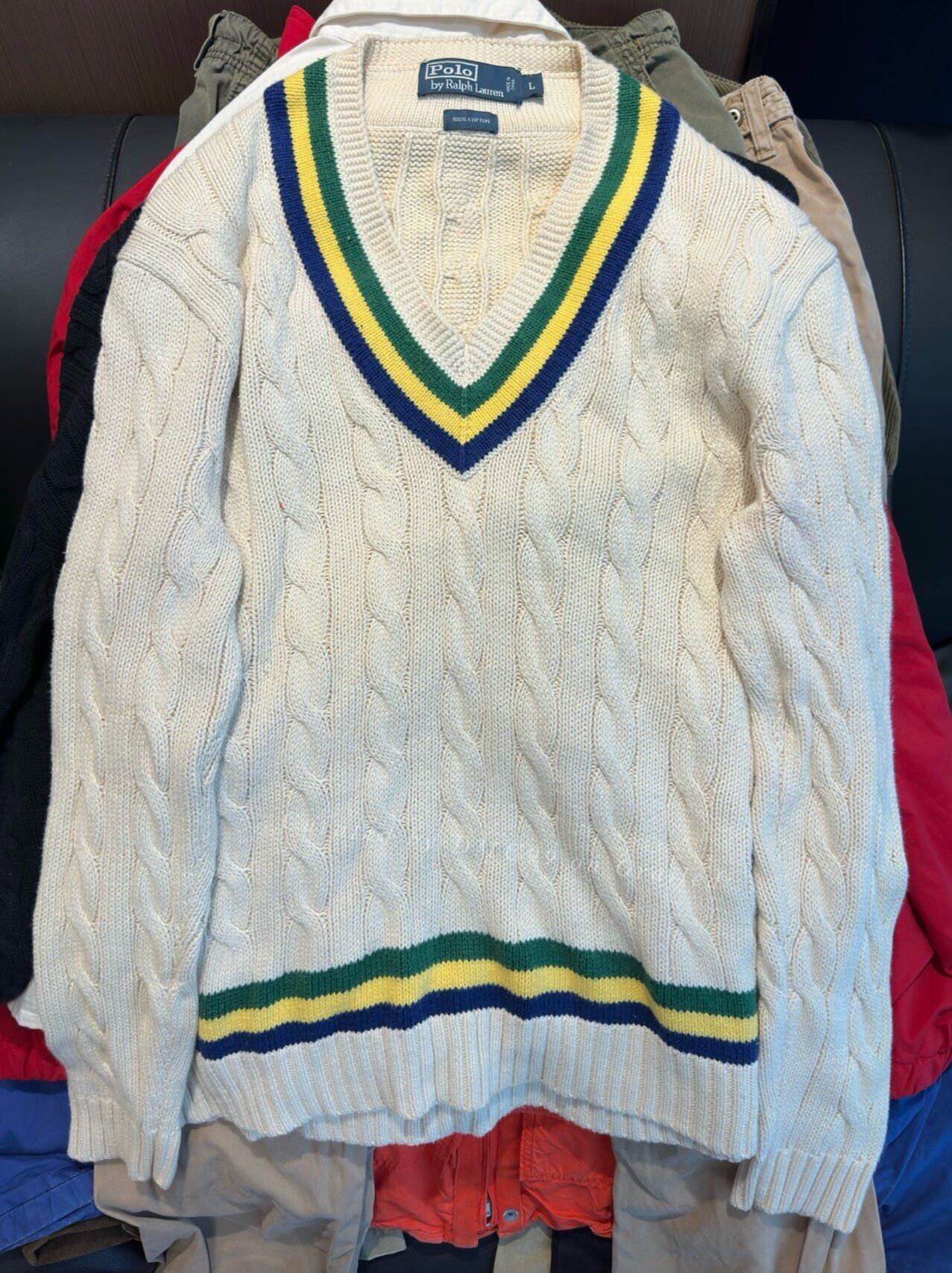 Polo Ralph Lauren Ralph Lauren Ivy League Striped Sweater Size US M / EU 48-50 / 2 - 1 Thumbnail