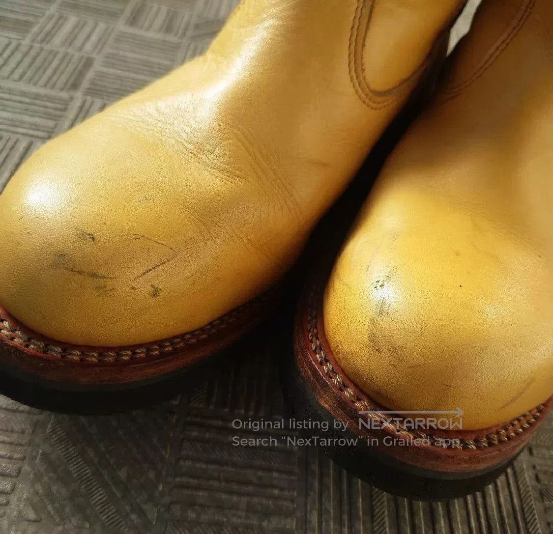 Viberg Japanese Made Engineer Boots in Yellow. Size US 8.5 / EU 41-42 - 3 Thumbnail