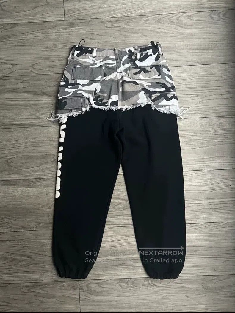 Vetements Vetements size M Camouflage Print Fake Two-Piece Pants Size US 27 - 2 Thumbnail