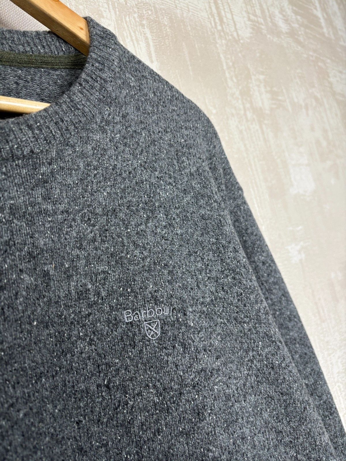 Barbour Barbour Tisbury Sweater Crew Neck Wool Blend Size US XXL / EU 58 / 5 - 4 Thumbnail