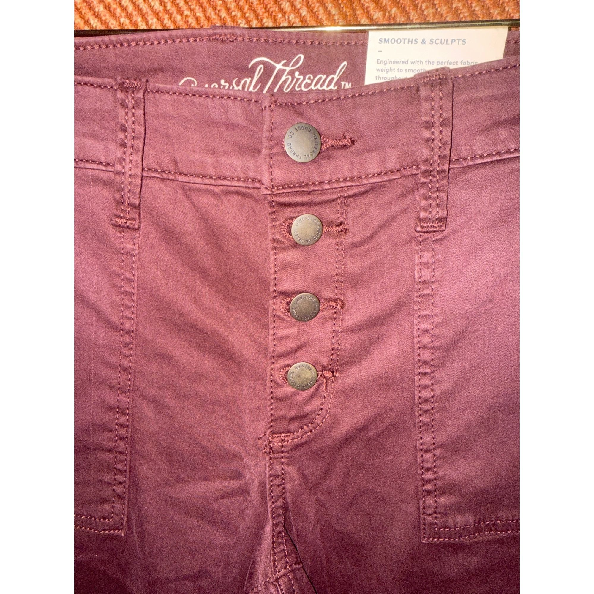 Other Womens Mid-Rise Casual Fit Utility Skinny Ankle Jeans By Uni Size 28" / US 6 / IT 42 - 4 Thumbnail