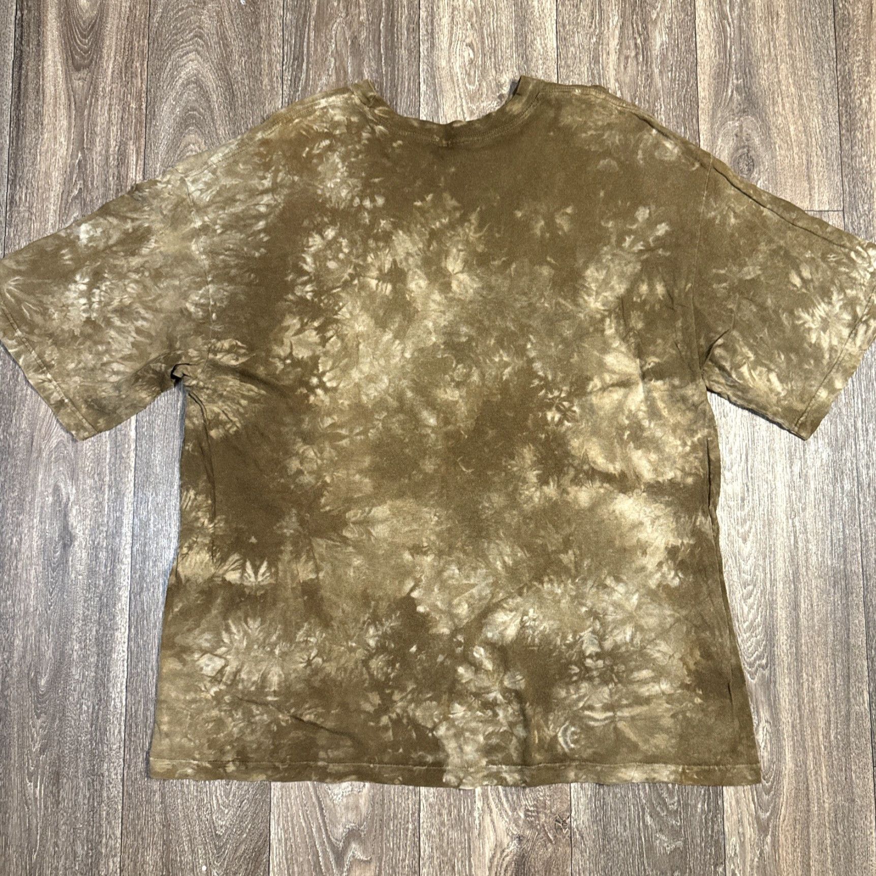 Vintage VINTAGE 90s Brown Running Horses Bronco Tie-Dye Nature Animal T-Shirt 2XL Mens Brown 90s T-Shirt Size US XXL / EU 58 / 5 - 5 Thumbnail
