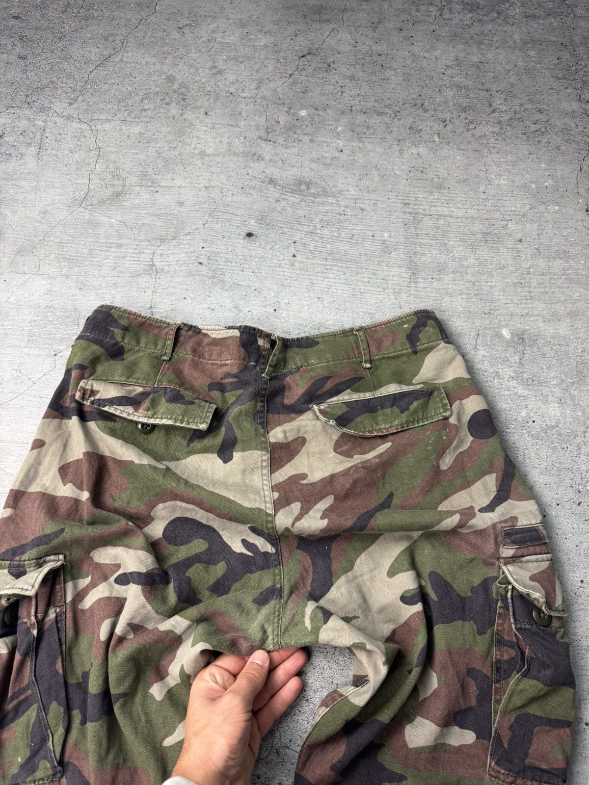 Denim & Supply Ralph Lauren Denim & Supply Ralph Lauren Distresed Military Cargo Pants Size US 33 - 18 Thumbnail