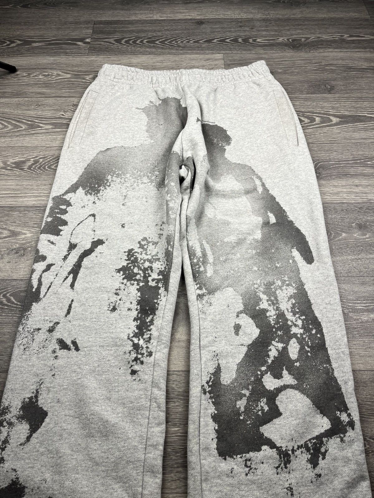 Misbhv MISBHV Big Logo Baggy Grey Sweatpants Pants Y2K like Supreme Size US 34 / EU 50 - 6 Thumbnail