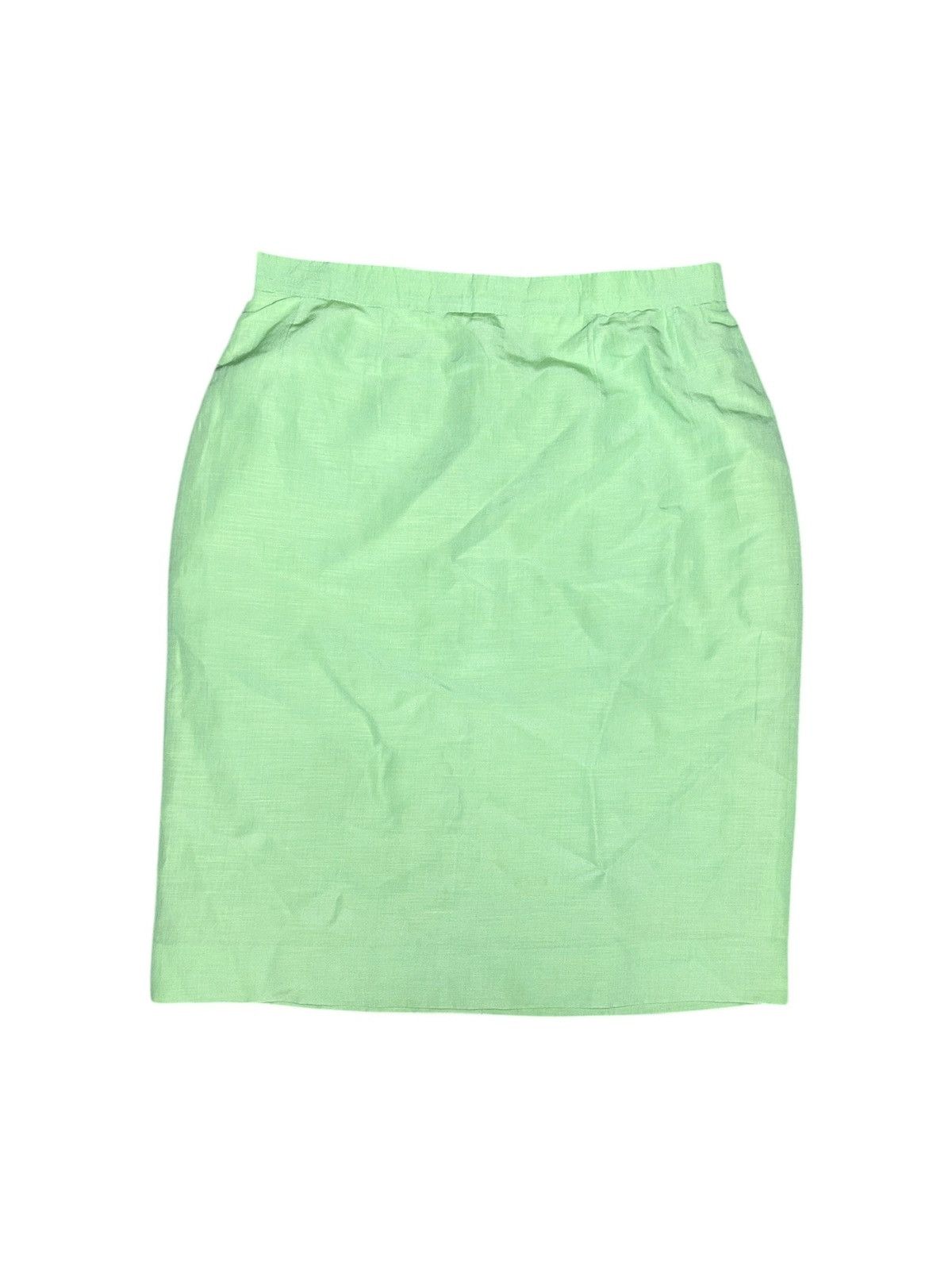 Hermes 90s Silk/Linen Skirt Size 34" / US 12 / IT 48 - 4 Thumbnail