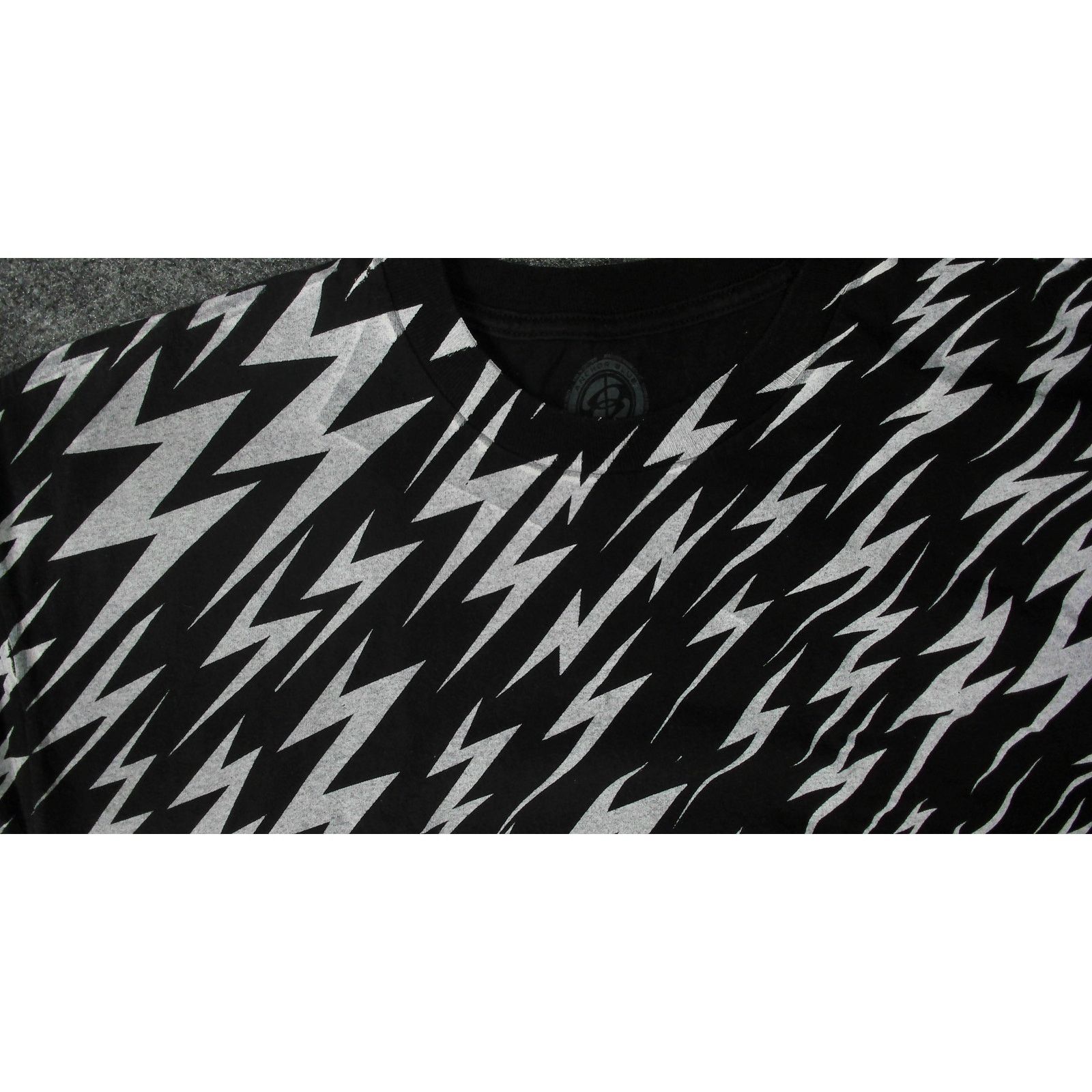 Anchor Blue Anchor Blue Y2K AOP Lightning Bolt Sneaker Tee Boxy 3XL Size US XXL / EU 58 / 5 - 5 Thumbnail