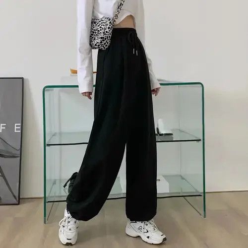 Japanese Brand Autumn Sports Baggy Loose Pants Size 30" / US 8 / IT 44 - 4 Thumbnail
