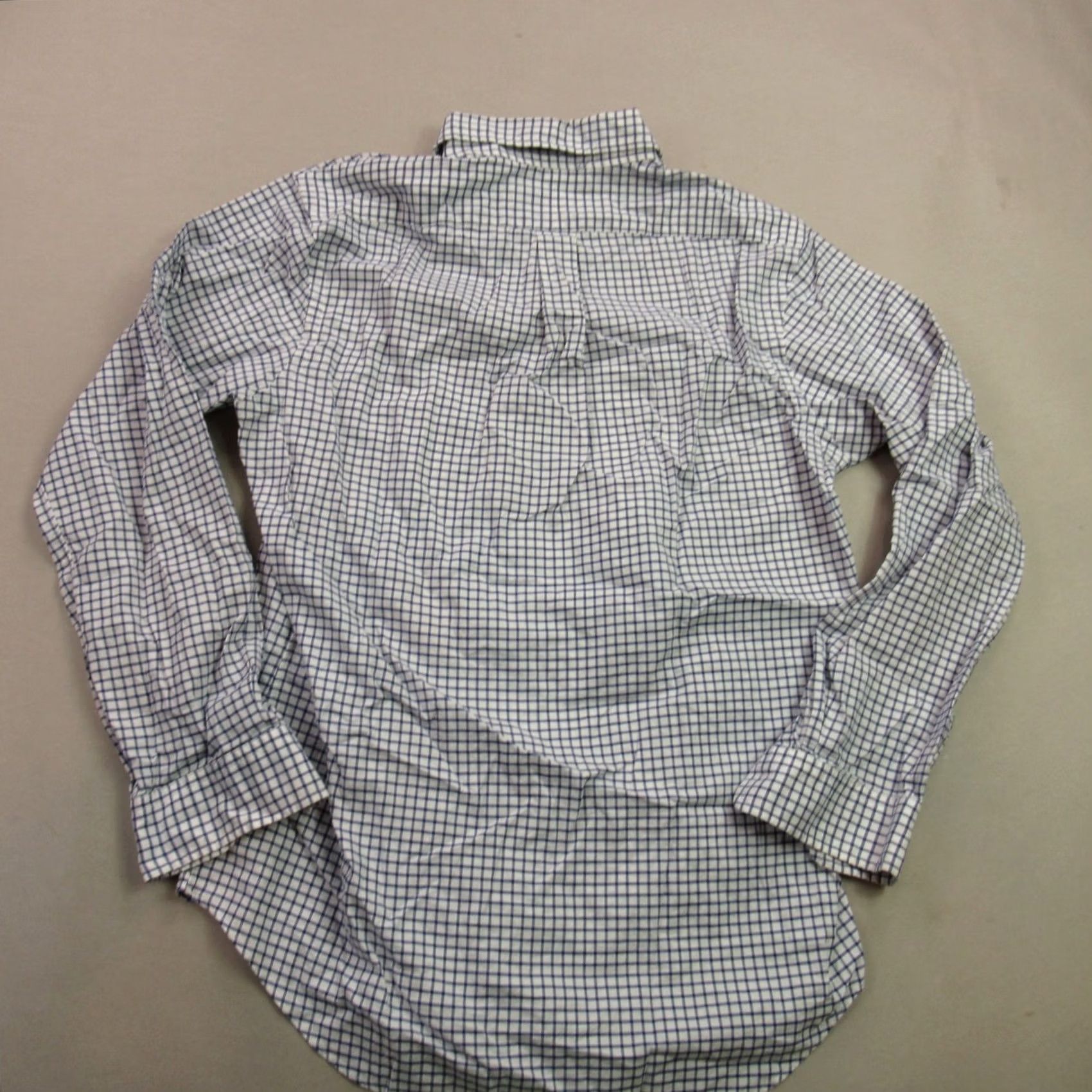 Ralph Lauren Ralph Lauren Shirt Mens Medium Blue Long Sleeve Lightweight Button Front Checks Size US M / EU 48-50 / 2 - 5 Thumbnail