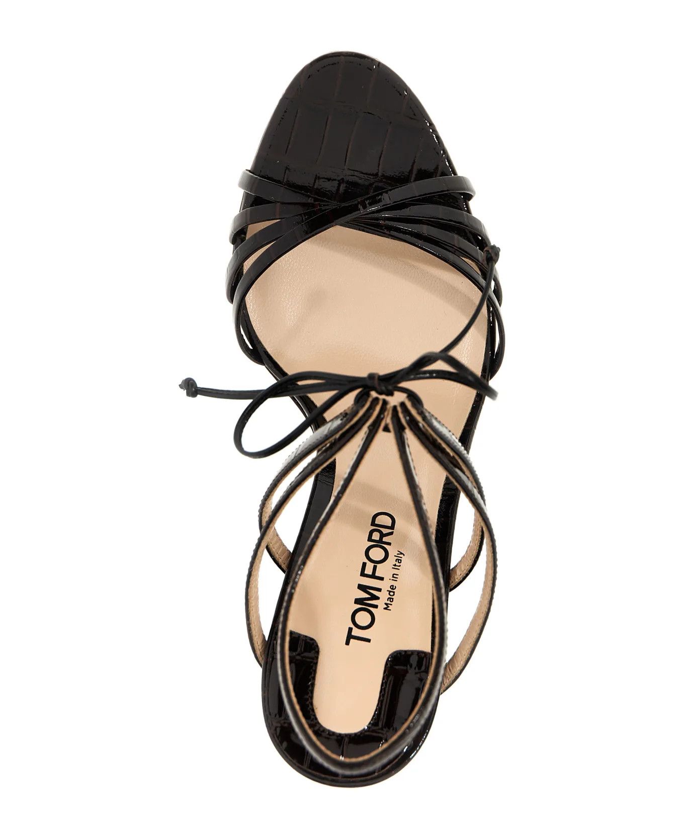 Tom Ford o1y0126 Leather Sandals in Black Size US 10 / IT 40 - 3 Thumbnail