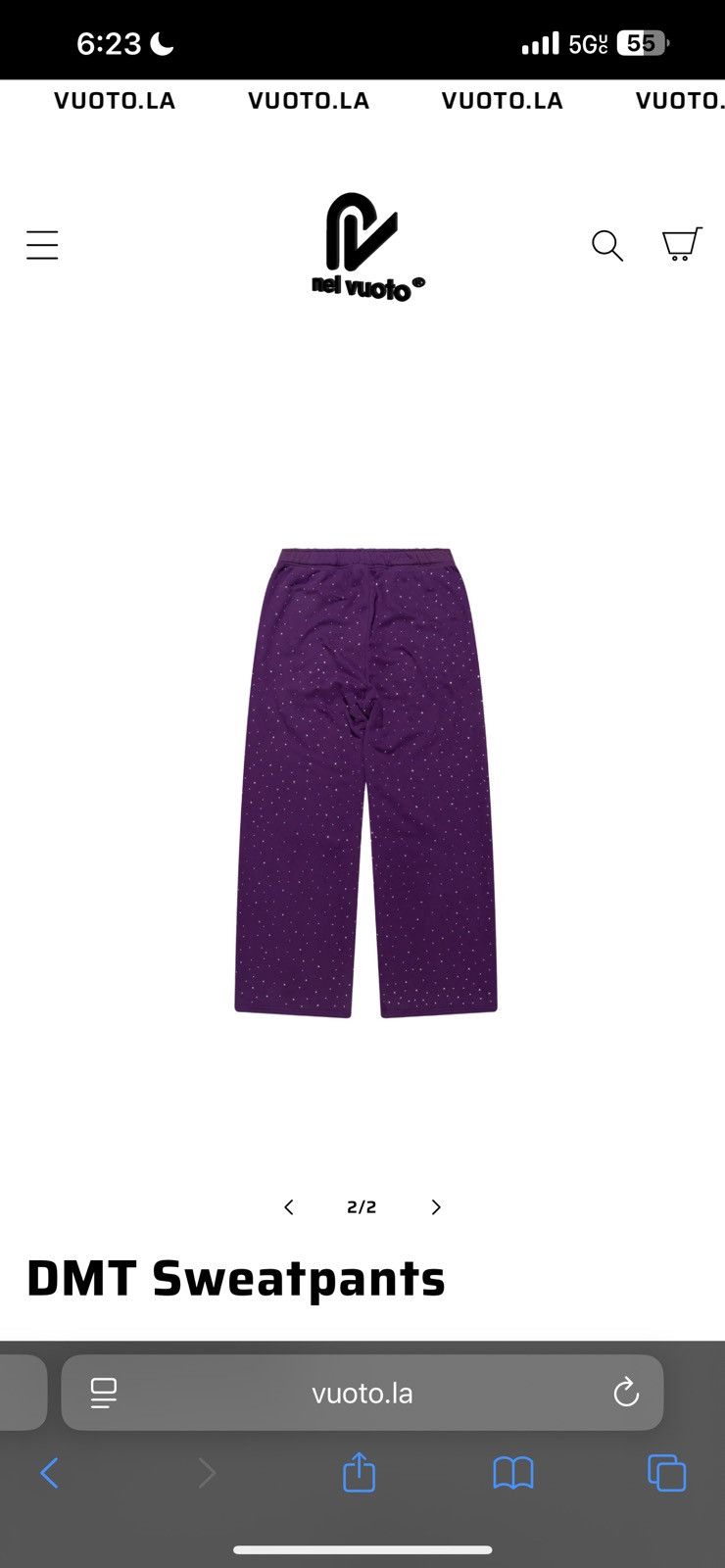 Other DMT rhinestone sweatpants Size US 34 / EU 50 - 2 Thumbnail