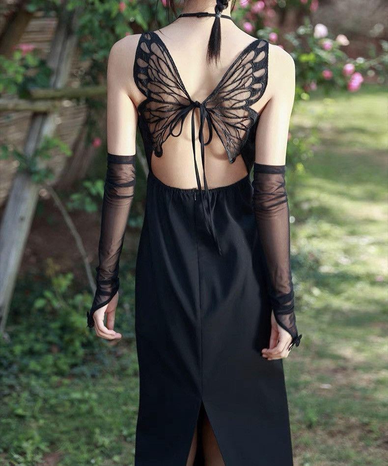 Other Midnight Wing Back Dress Size M / US 6-8 / IT 42-44 - 1 Thumbnail