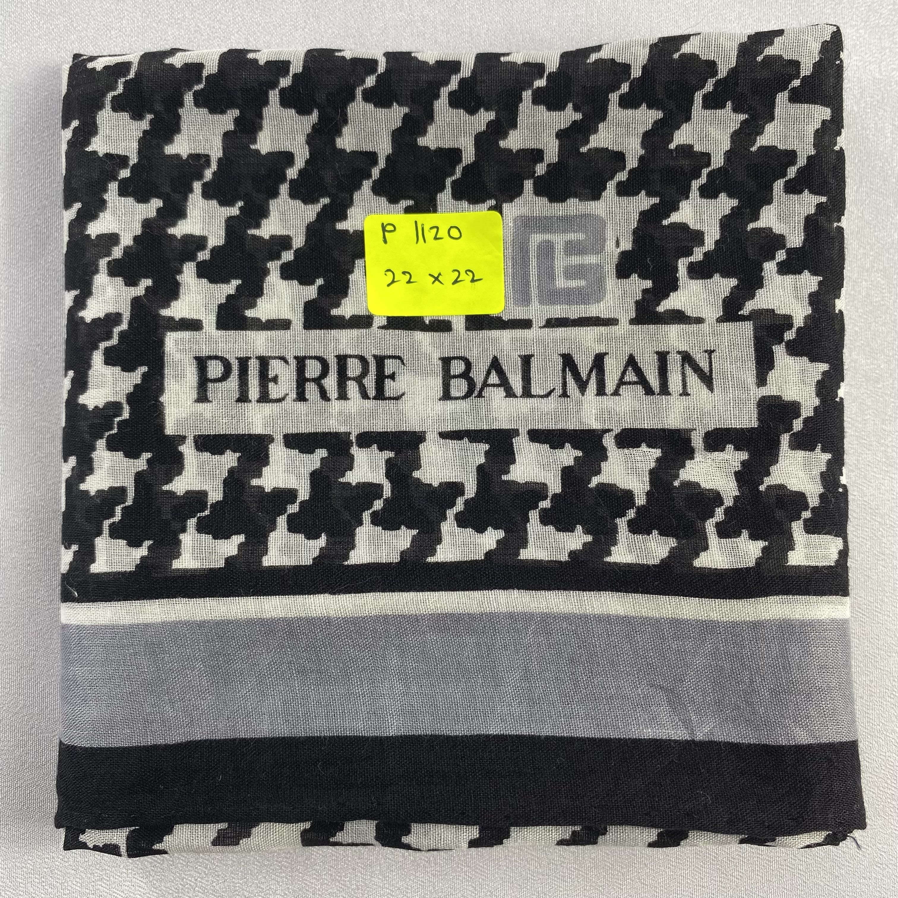 Pierre Balmain × Vintage Pierre Balmain Bandana/ Handkerchief / Neckerchief-P1120 Size ONE SIZE - 5 Thumbnail