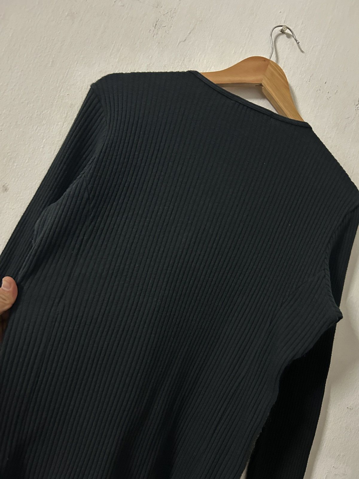 5351 POUR LES FEMMES 2000s Japanese Brand 5351 Pour Les Hommes hybrid longsleeve Size M / US 6-8 / IT 42-44 - 7 Thumbnail