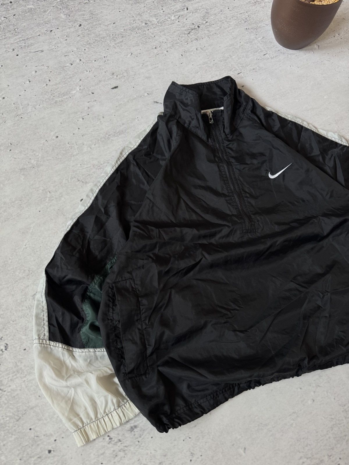 Nike × Vintage NIKE VINTAGE BASIC LOGO OVERSIZE BAGGY LIGHT JACKET Size US XL / EU 56 / 4 - 3 Thumbnail