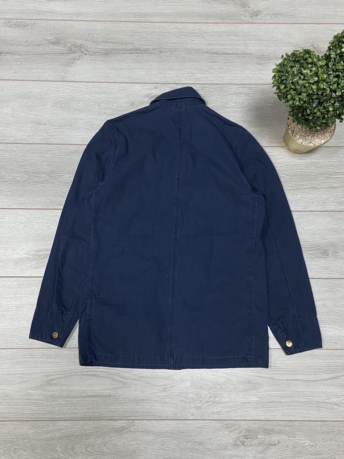 Carhartt × Carhartt Wip × Vintage Vintage Carhartt WIP Digger buttons Coat Jacket Size US M / EU 48-50 / 2 - 8 Thumbnail