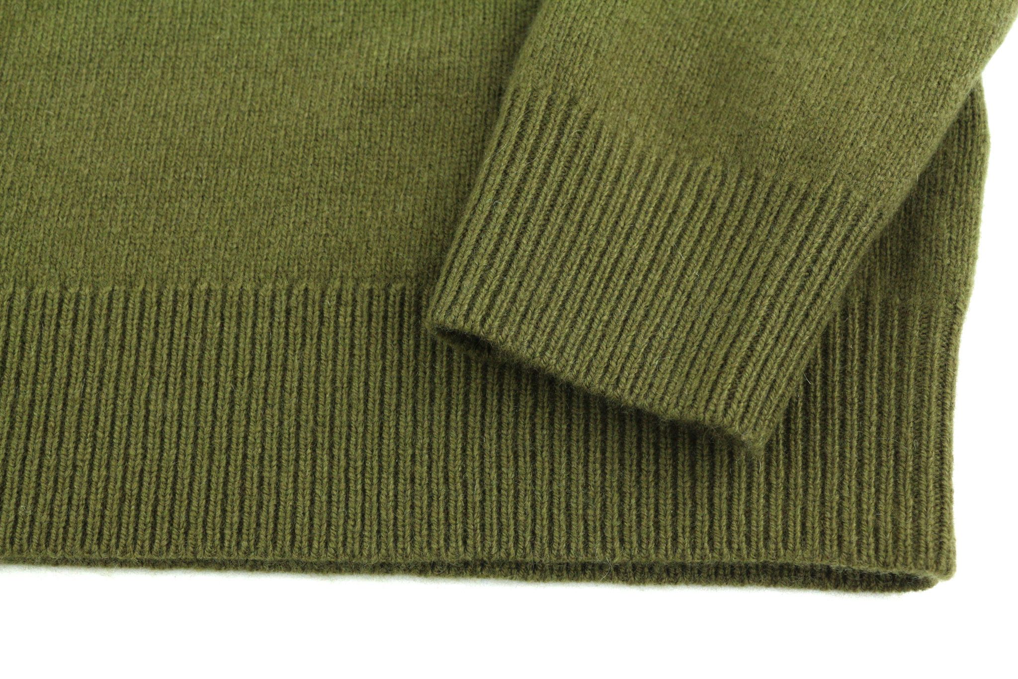 Diesel K-OLBY M Wool Cashmere Crew Green Jumper 40123 Size US M / EU 48-50 / 2 - 5 Thumbnail