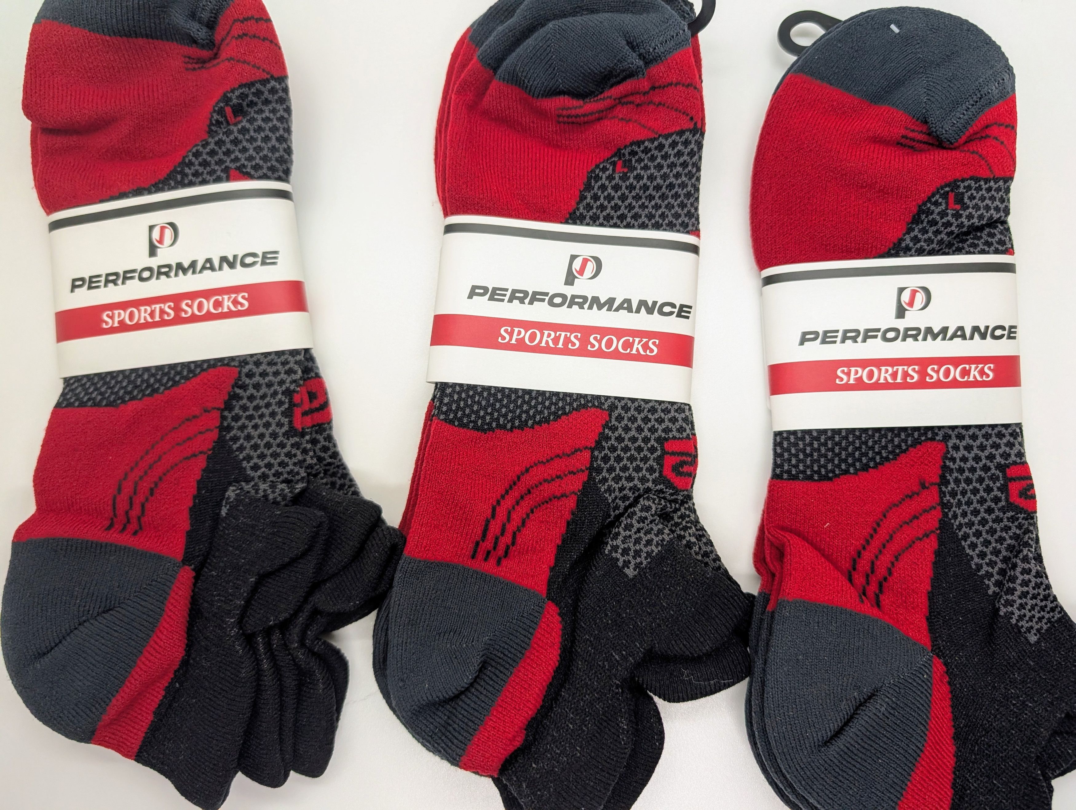 Other Performance Sport Socks - Double Tab – XL - 12 Pairs Size ONE SIZE - 1 Preview