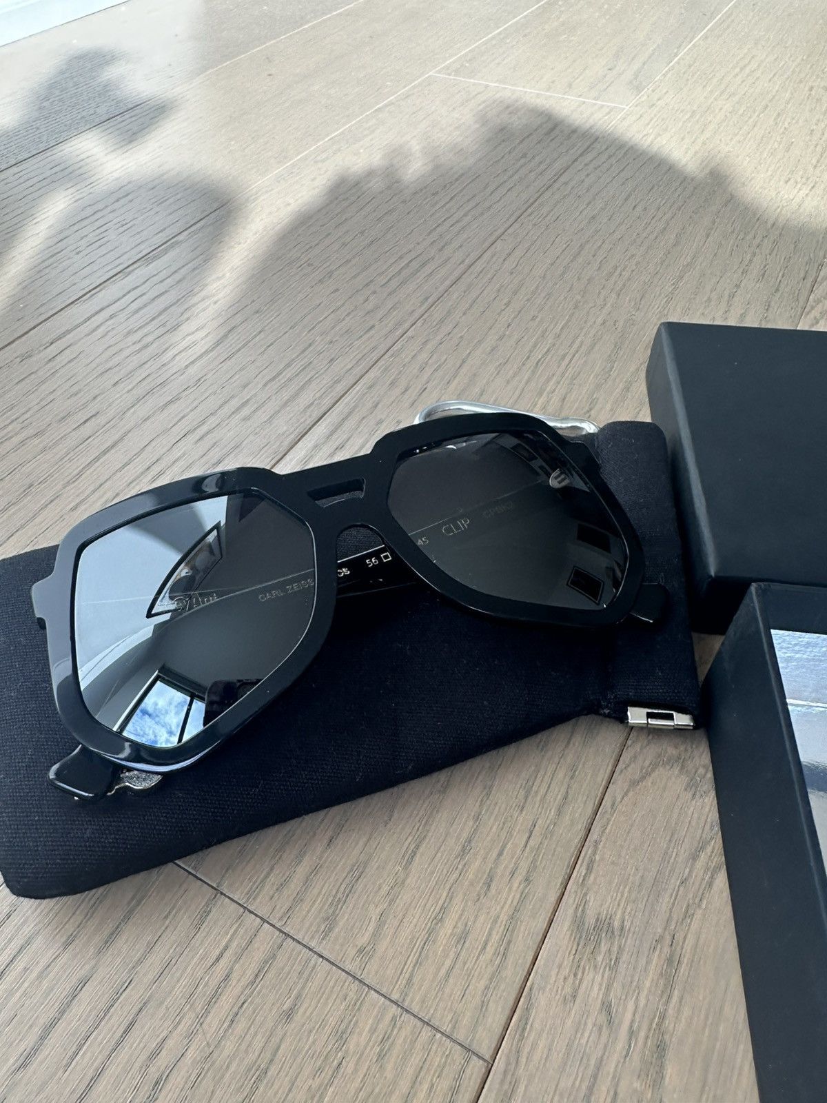 Grey Ant Black Sunglasses Size ONE SIZE - 3 Thumbnail