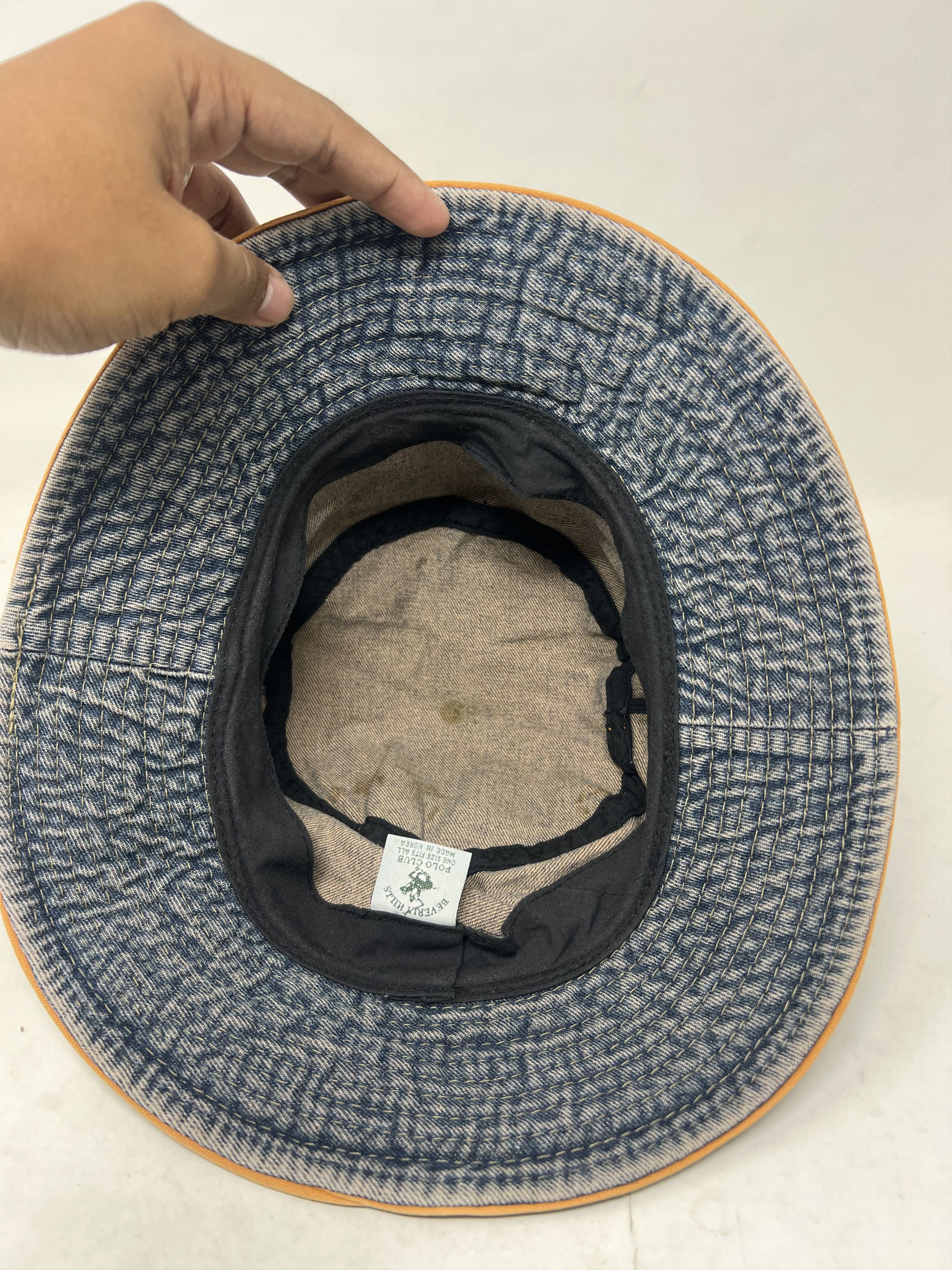 Beverly Hills Polo Club Beverly Hills Polo Club Denim Hat Size ONE SIZE - 7 Thumbnail