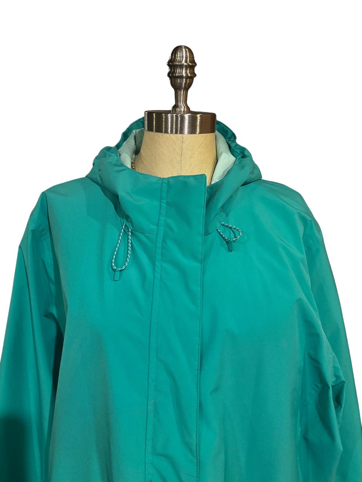 Lands' End Women’s green windbreaker Jacket.wj0611 Size 3XL / US 20-22 - 2 Thumbnail