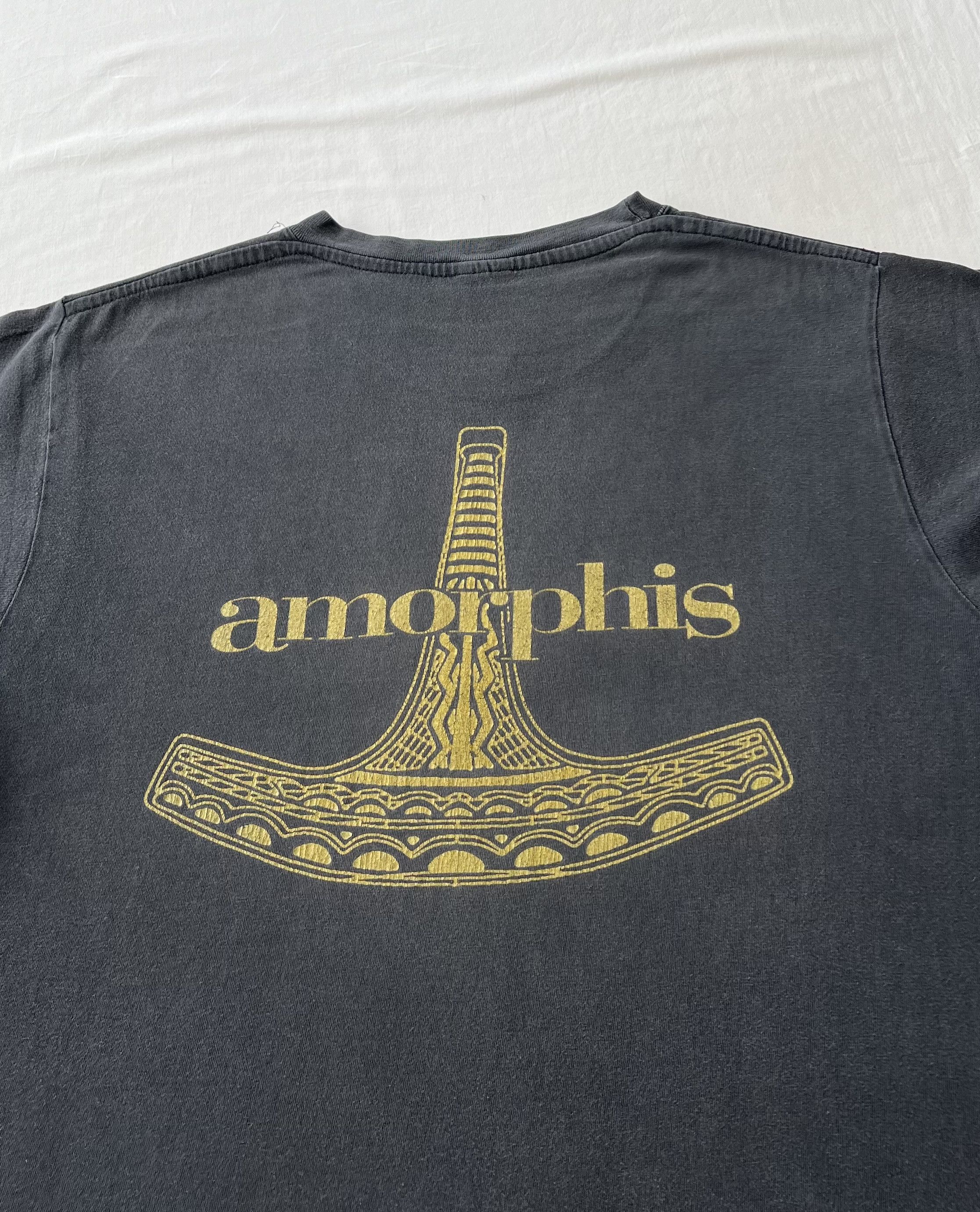 Band Tees Vintage 2000s Amorphis Skyforger Black T-shirt Size US M / EU 48-50 / 2 - 15 Thumbnail