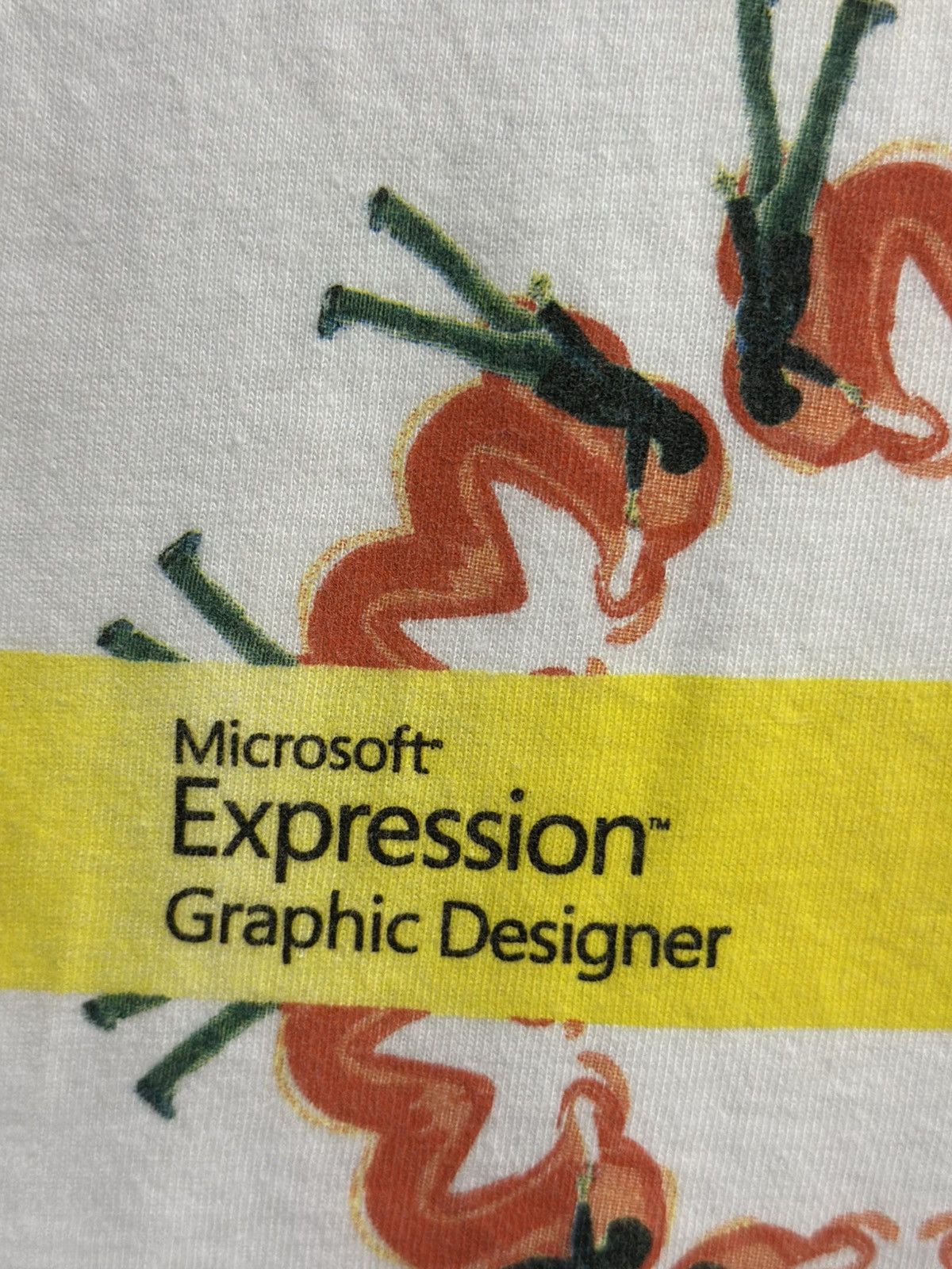 Microsoft Vintage Microsoft Expression Graphic Designer Long Sleeve T Size US L / EU 52-54 / 3 - 3 Thumbnail