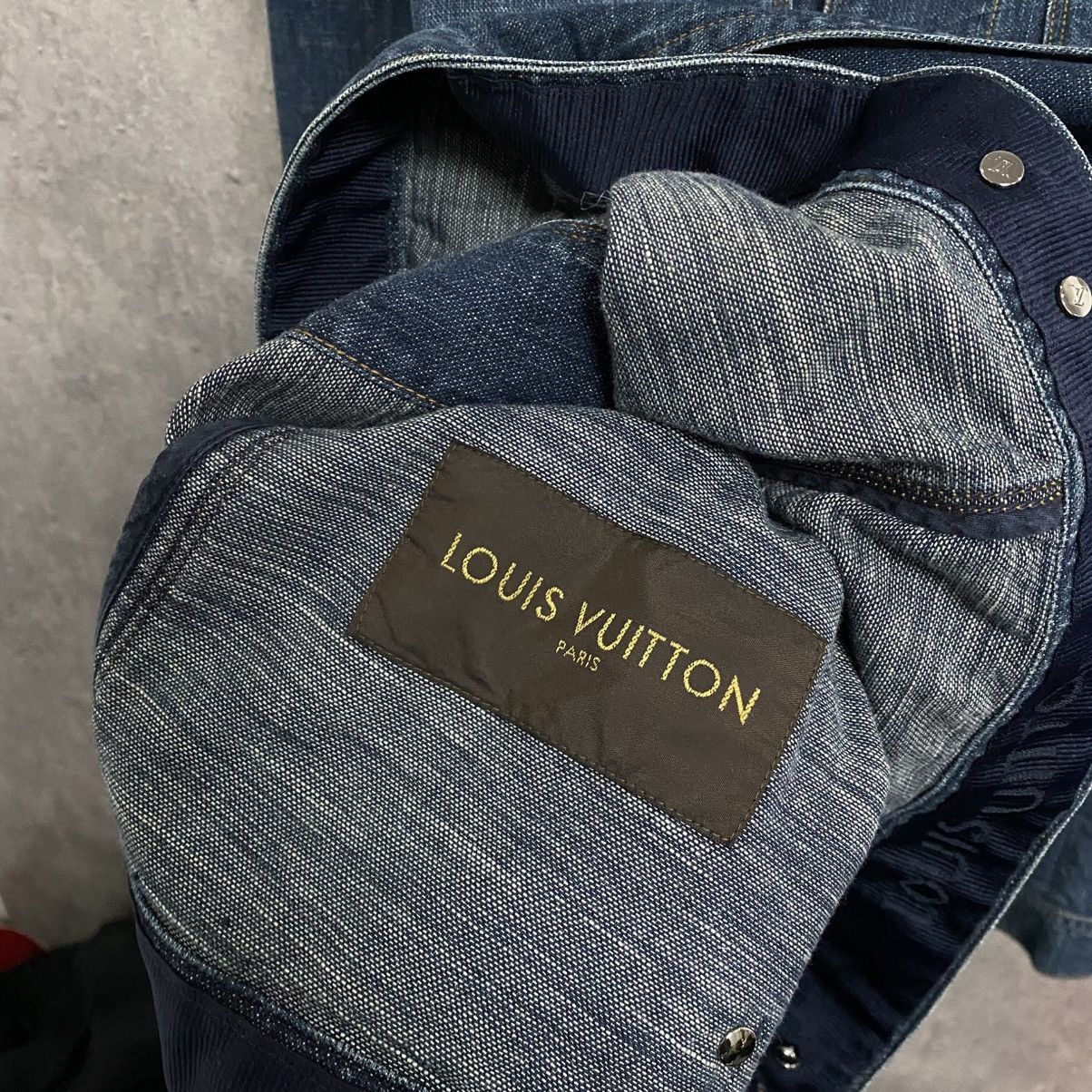 Louis Vuitton Louis Vuitton Denim Jean Jacket Size US XL / EU 56 / 4 - 14 Thumbnail