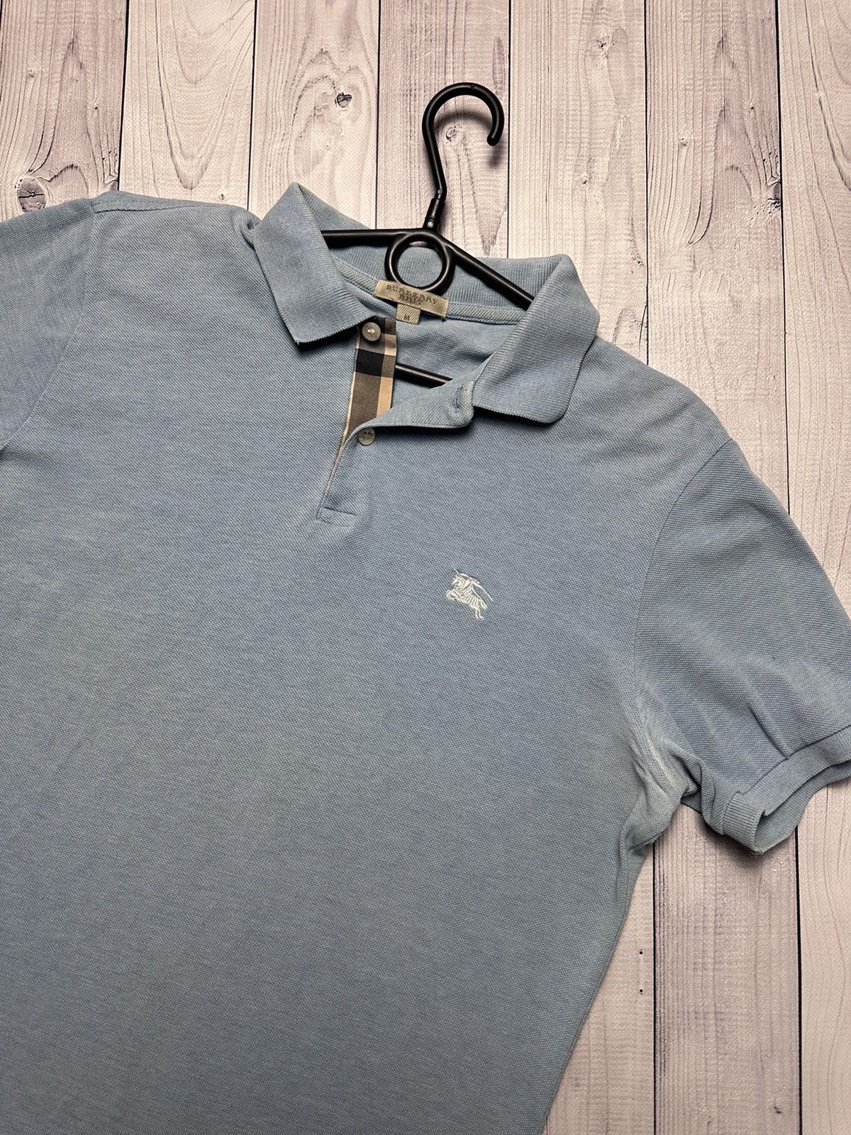 Burberry × Vintage Vintage Burberry polo logo size M Size US M / EU 48-50 / 2 - 2 Thumbnail