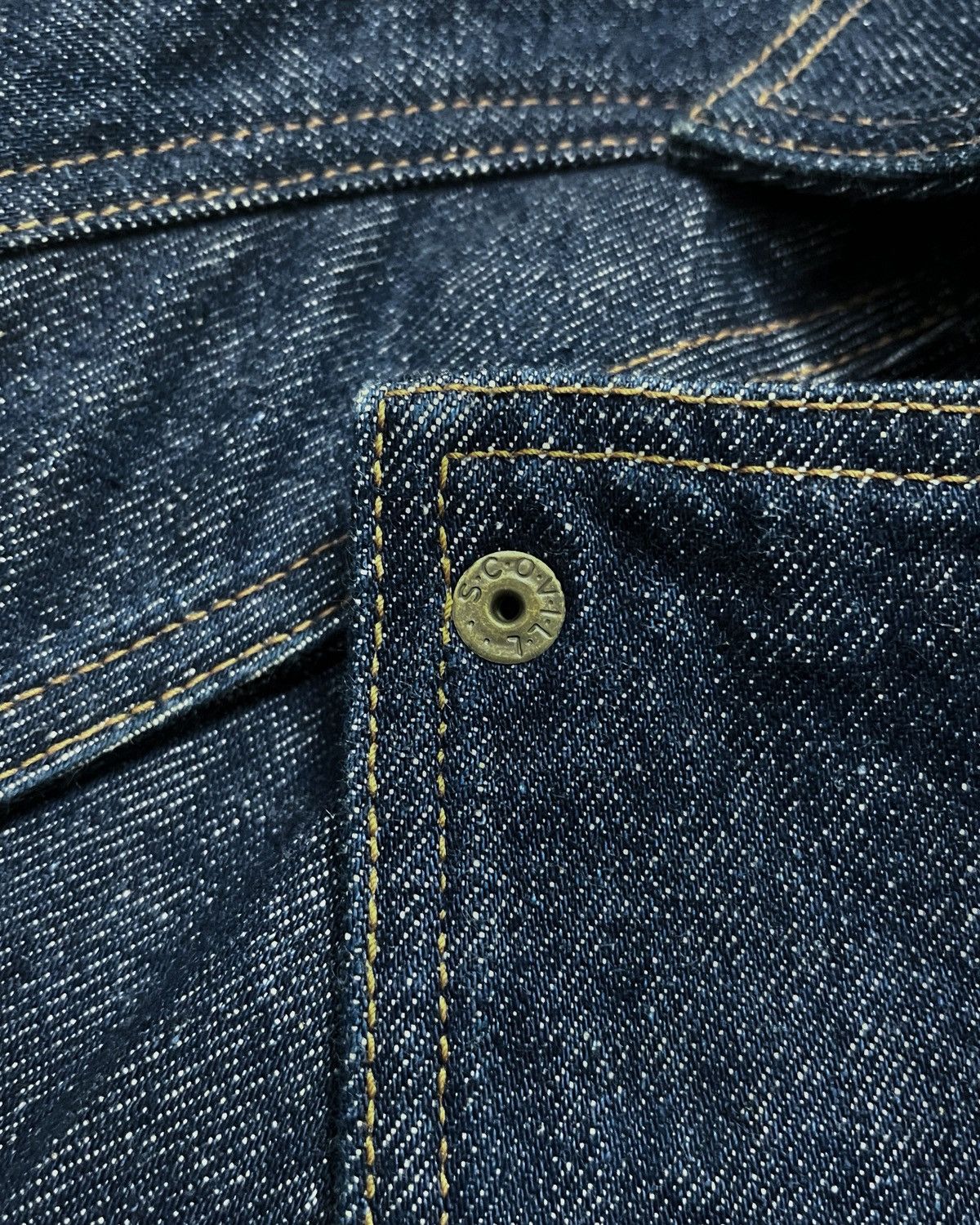 Trussardi 1980s Double Breasted Japanese Denim Blouson Jacket Size US XL / EU 56 / 4 - 13 Thumbnail