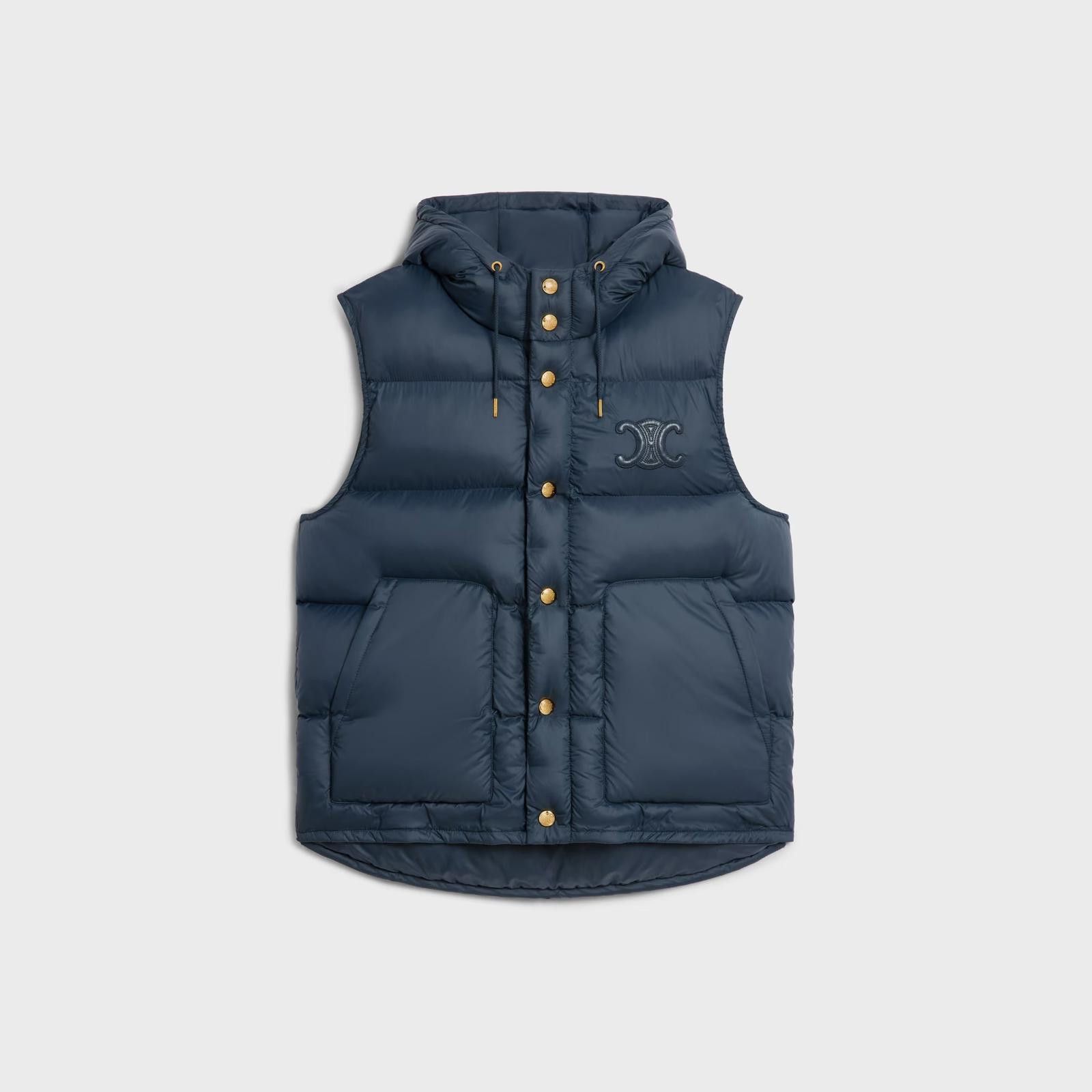 Celine Celine Oversized Sleeveless Down Jacket Size ONE SIZE - 1 Thumbnail