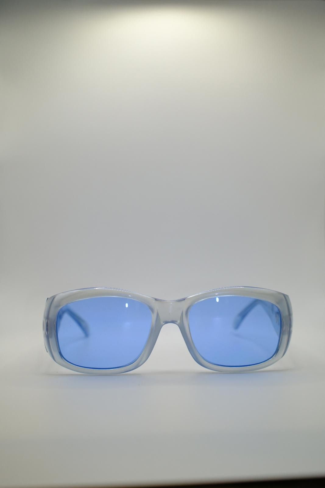 TED LAPIDUS 2000' Lazi Big Frames Baby Blue Tint Sunglasses Size ONE SIZE - 1 Thumbnail