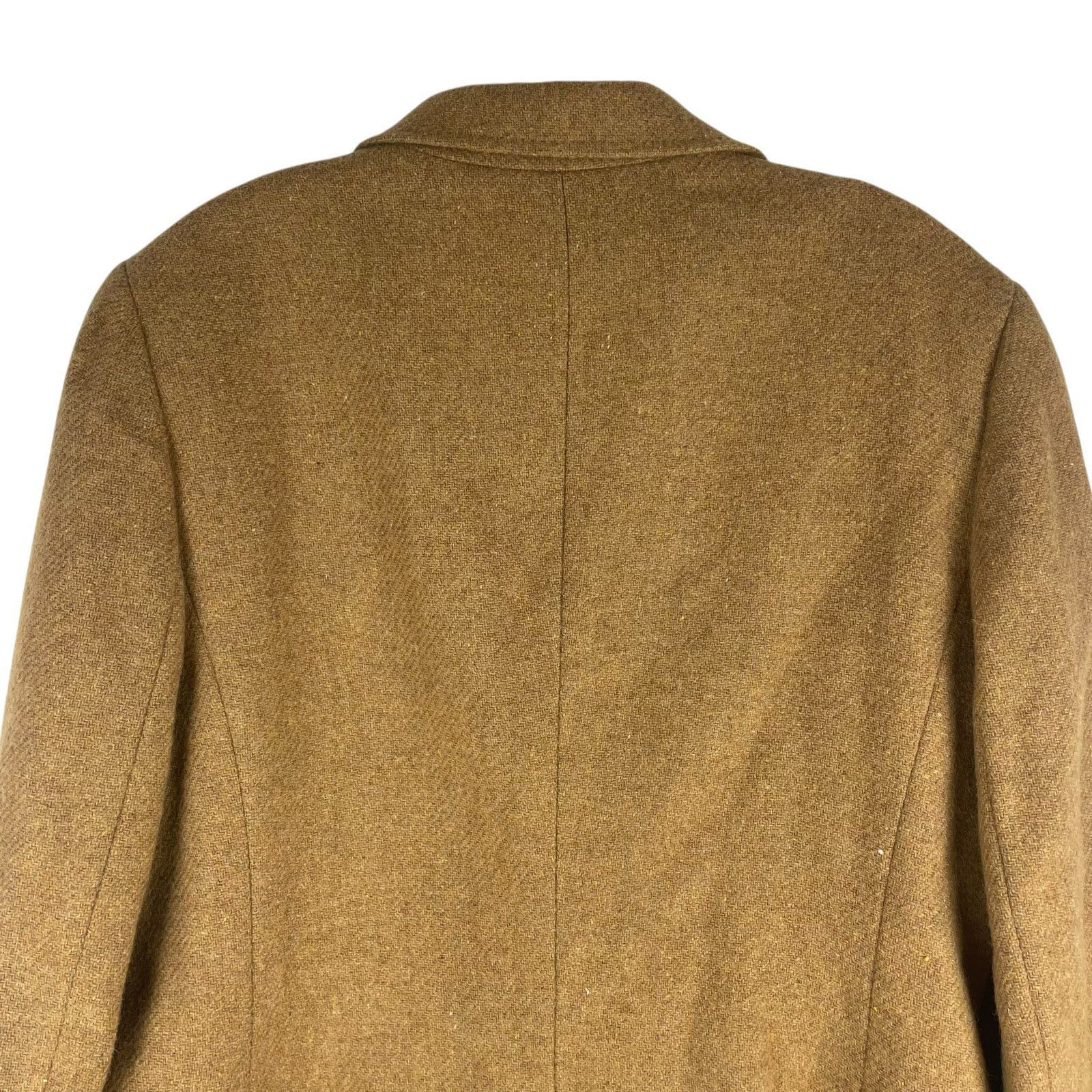 Lands' End Lands' End Wool Mohair Blend 2 Button Blazer Jacket Camel 12 Size XL / US 12-14 / IT 48-50 - 8 Thumbnail
