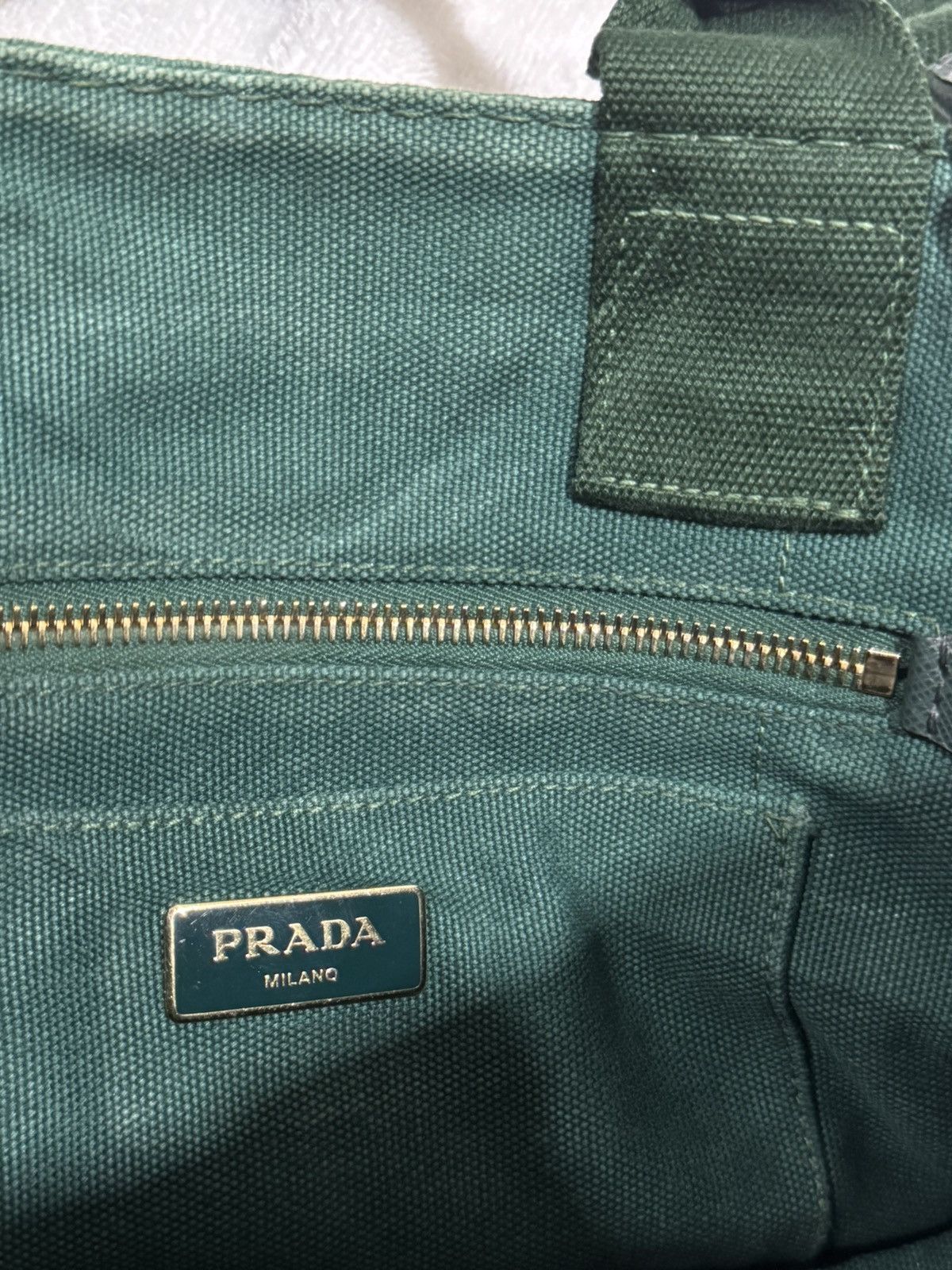 Prada PRADA CANAPA LOGO TWO WAY Handbag sholder Size ONE SIZE - 14 Thumbnail