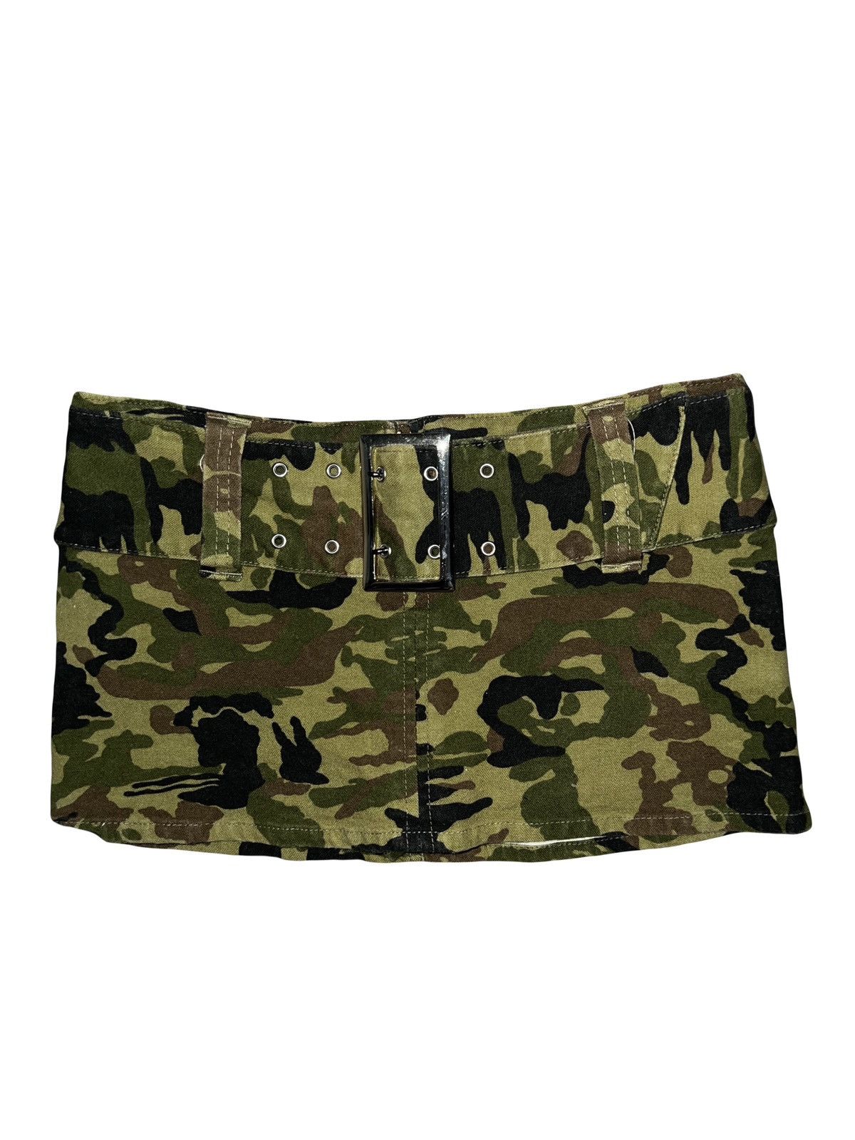 Japanese Brand Japanese Camo belted mini skirt🪖 Size 25" / US 0 / IT 36 - 2 Thumbnail