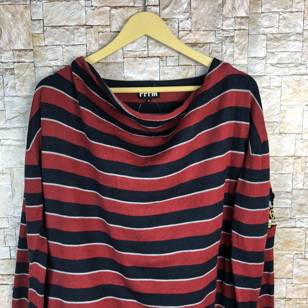 PPFM PPFM Red Stripe like kurt cobain #A385 Size US M / EU 48-50 / 2 - 5 Thumbnail
