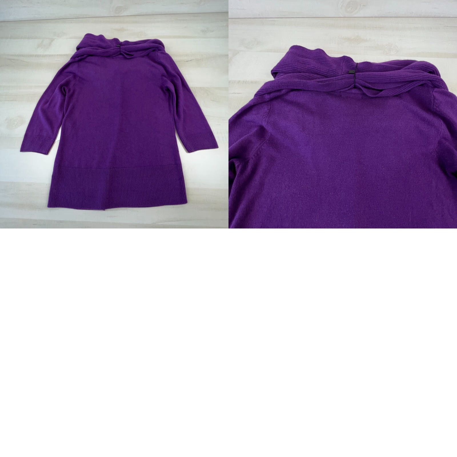 Vintage Designers Originals Women's Large Purple Pullover Sweater Veronica Infinity Style Size L / US 10 / IT 46 - 8 Thumbnail