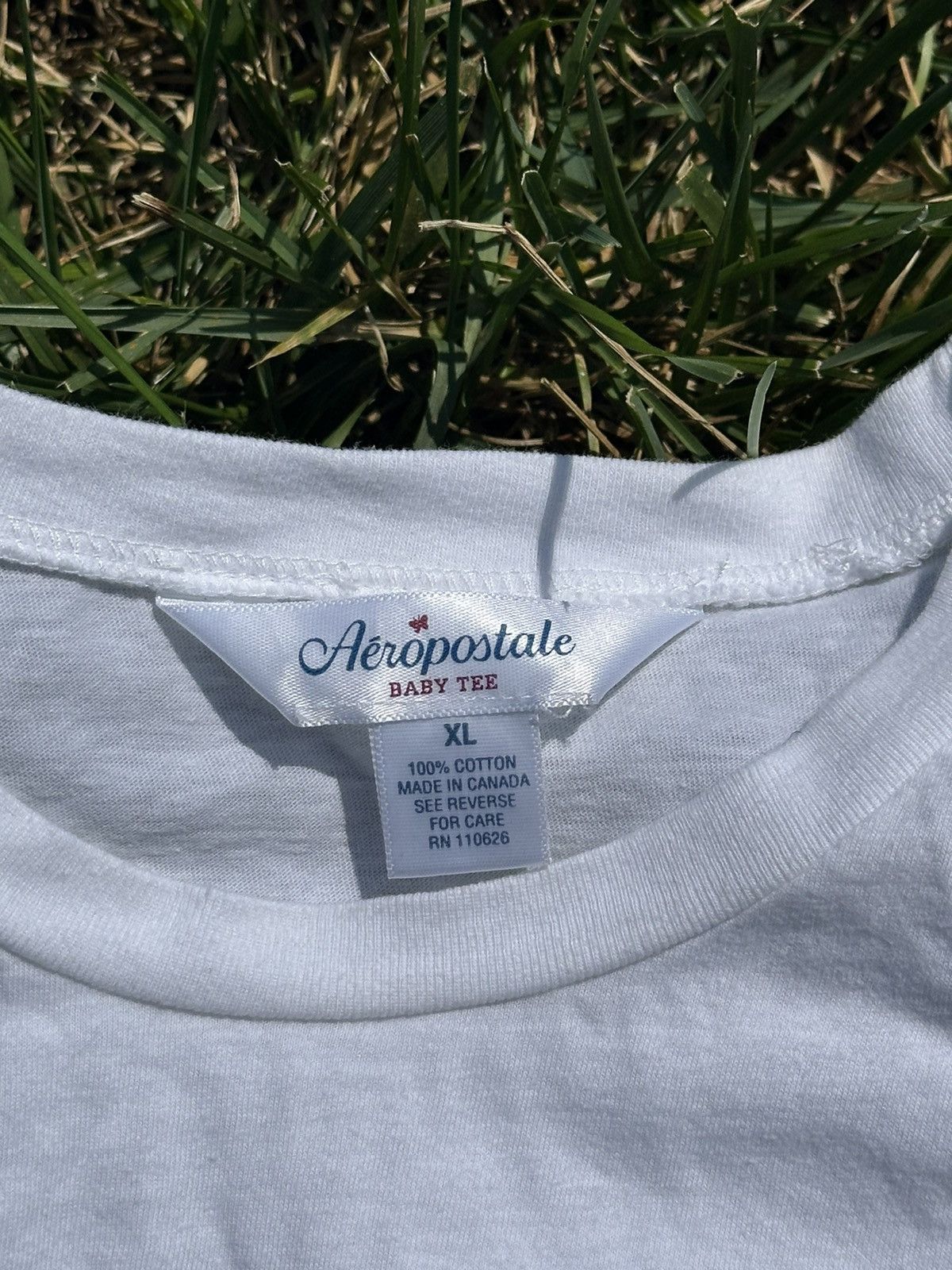 Aeropostale Aeropostale Graphic Baby Tee Size XL / US 12-14 / IT 48-50 - 3 Thumbnail