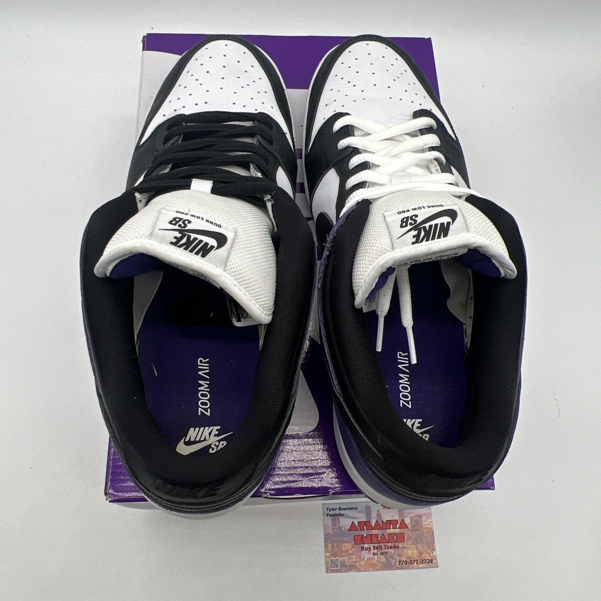 Nike Nike dunk low sb court purple Size US 13 / EU 46 - 7 Thumbnail