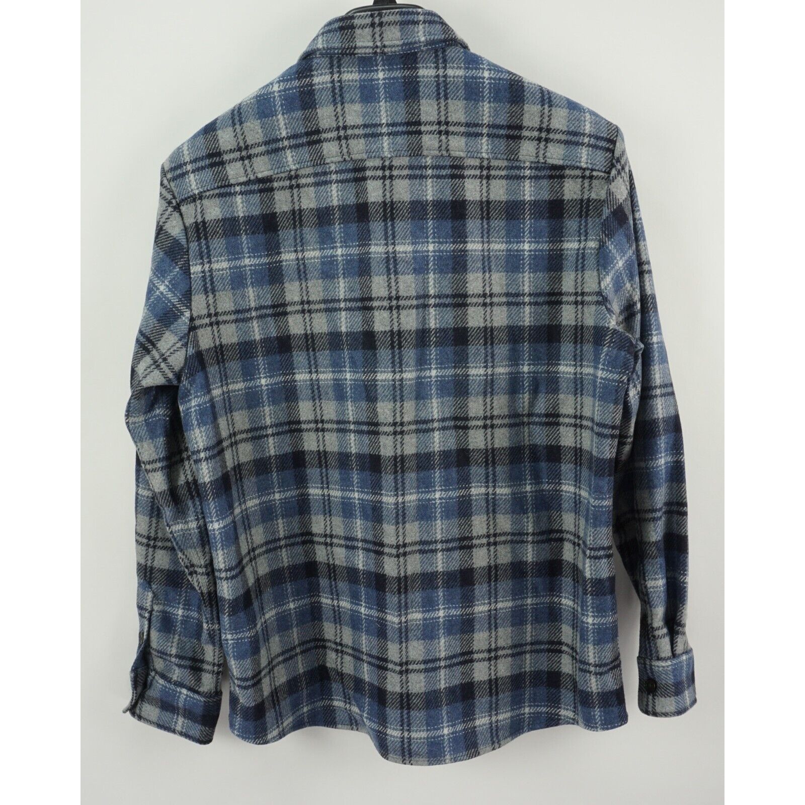 A.P.C. New A.P.C. Large Plaid Flannel Wool Trek Shirt Jacket Size US L / EU 52-54 / 3 - 2 Thumbnail