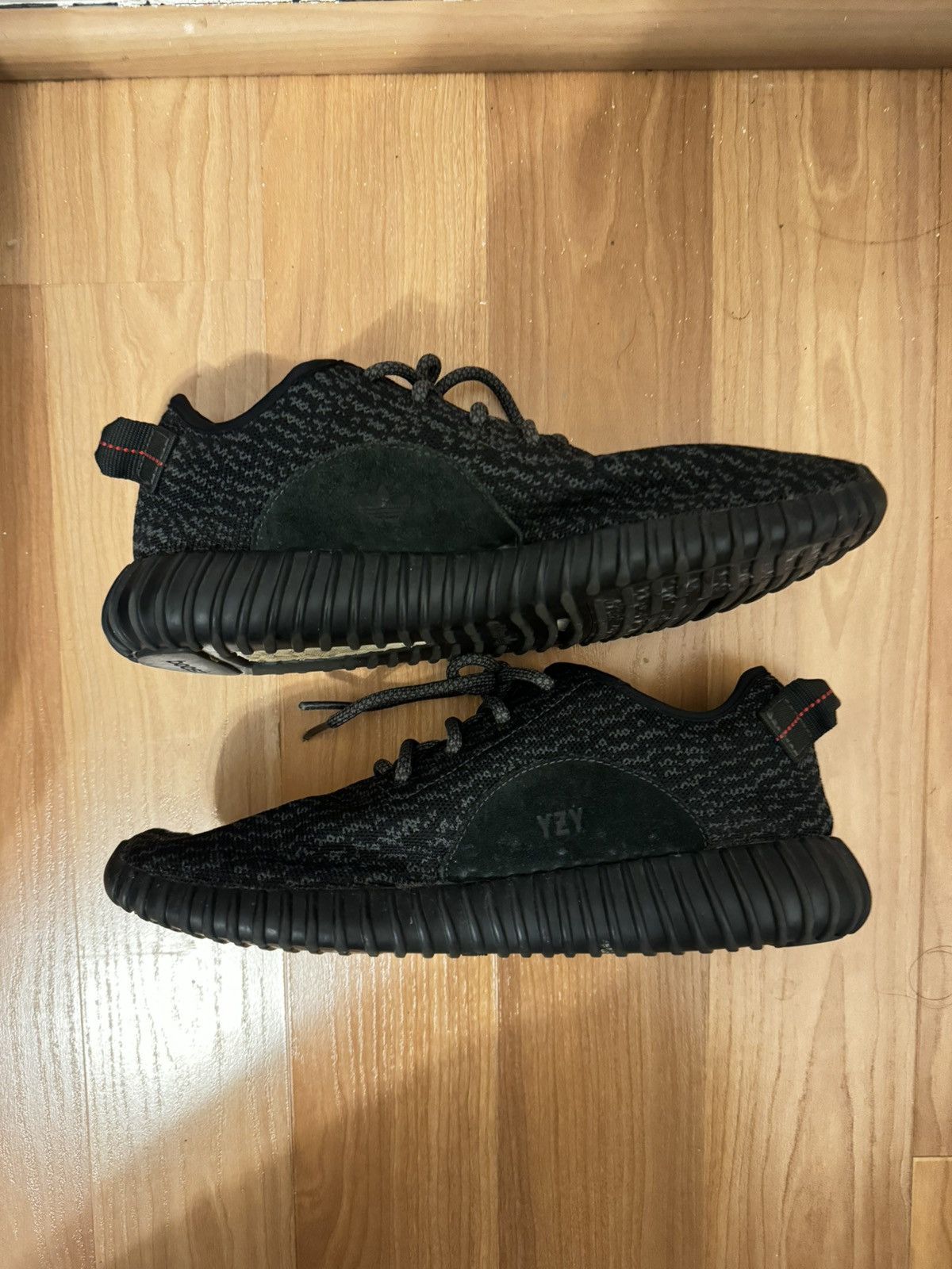 Adidas Yeezy Boost 350 Pirate Black 2016 Size US 9.5 / EU 42-43 - 6 Thumbnail