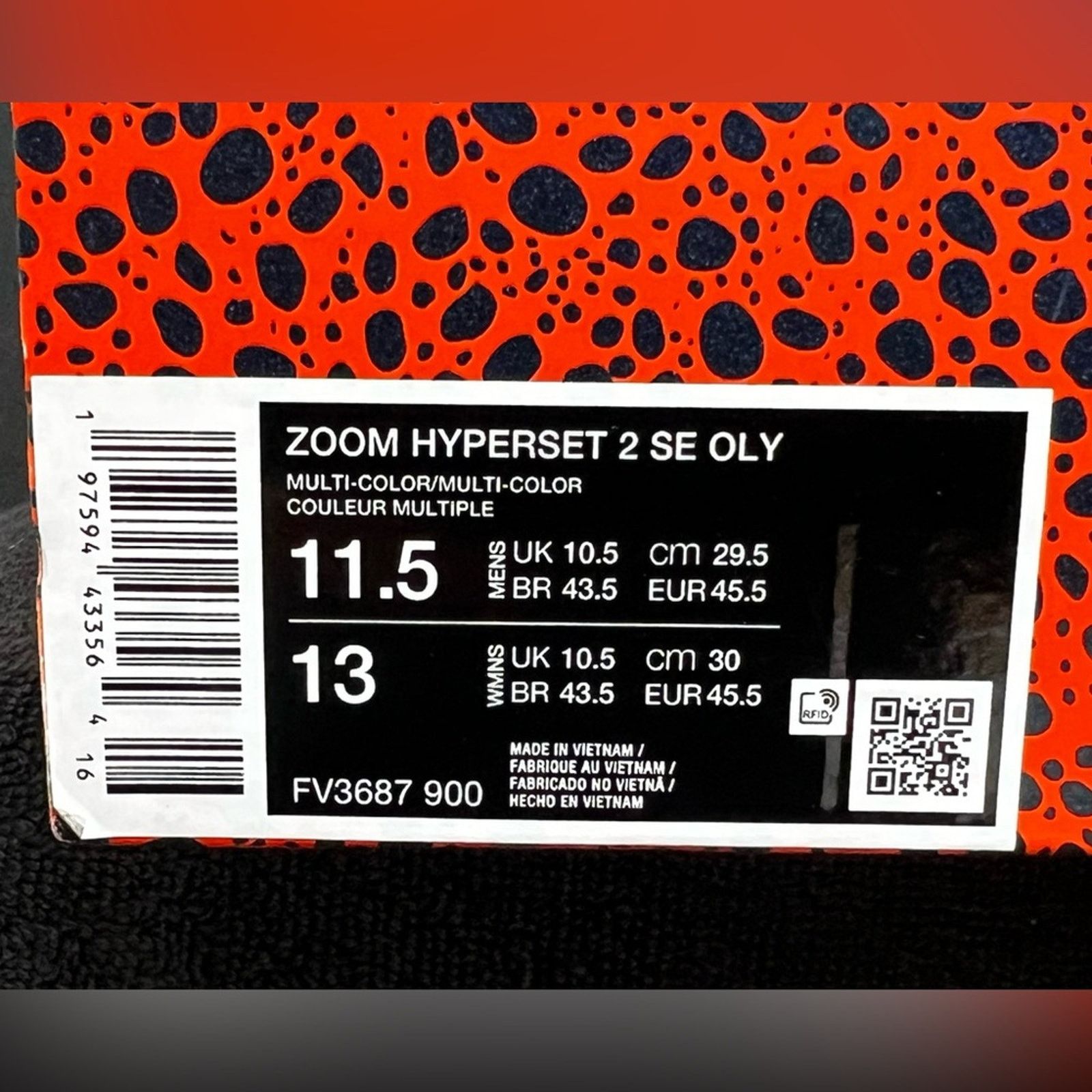 Nike Nike PE PROMO SAMPLE Shoes Zoom HyperSet 2 SE Electric NEW Size US 11.5 / EU 44-45 - 15 Thumbnail