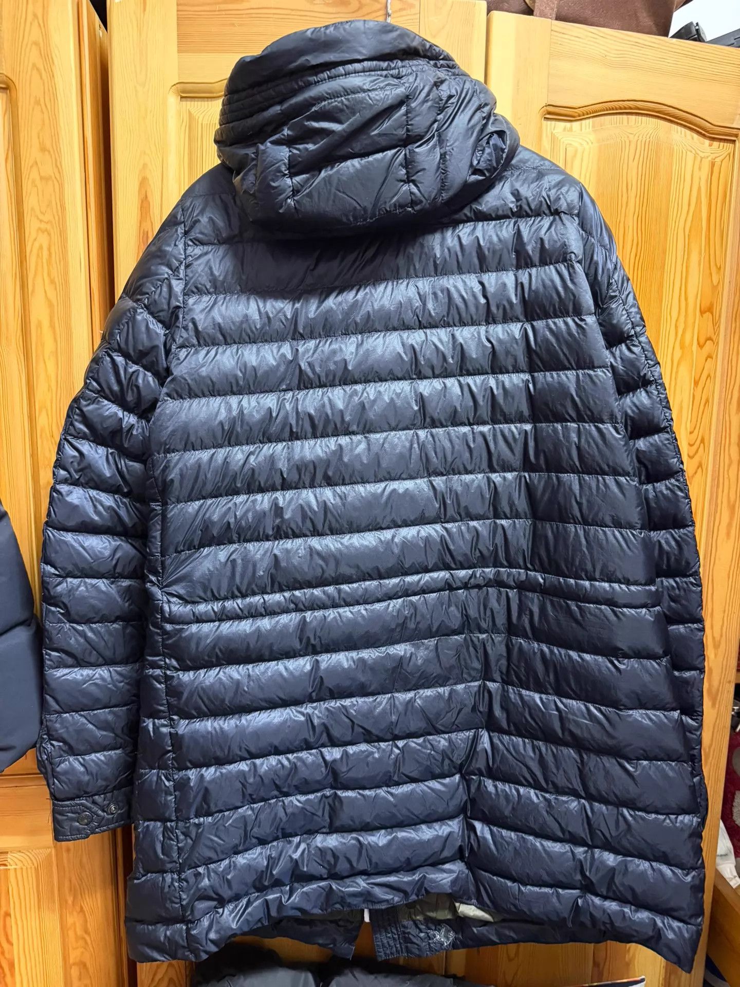 Moncler Moncler Men's Black Hooded Stowable Jacket Size 6 Size US XXL / EU 58 / 5 - 2 Thumbnail