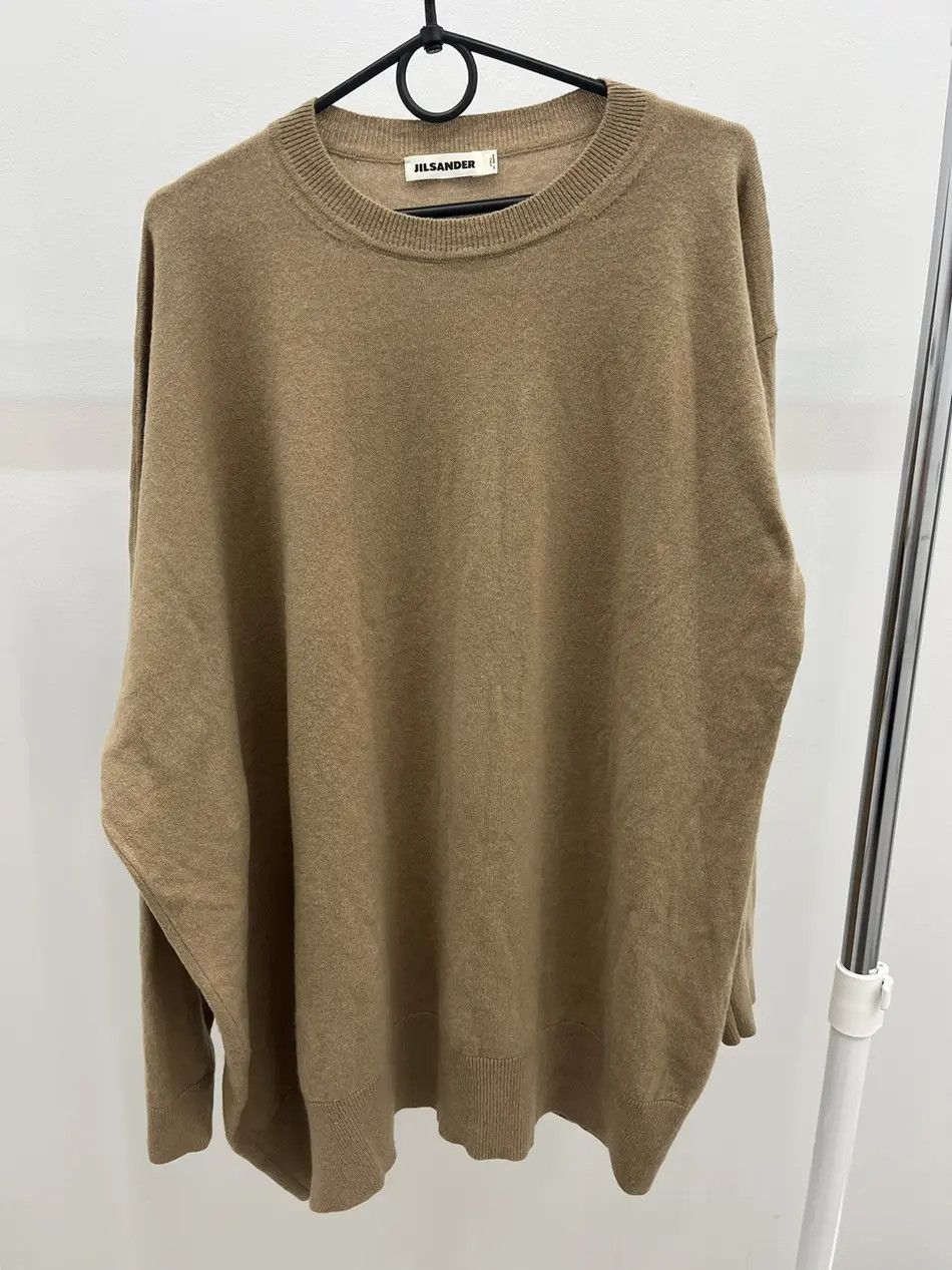Jil Sander Jil Sander Oversize Asymmetric Cashmere Wool 1380$ Sweater Size M / US 6-8 / IT 42-44 - 1 Thumbnail