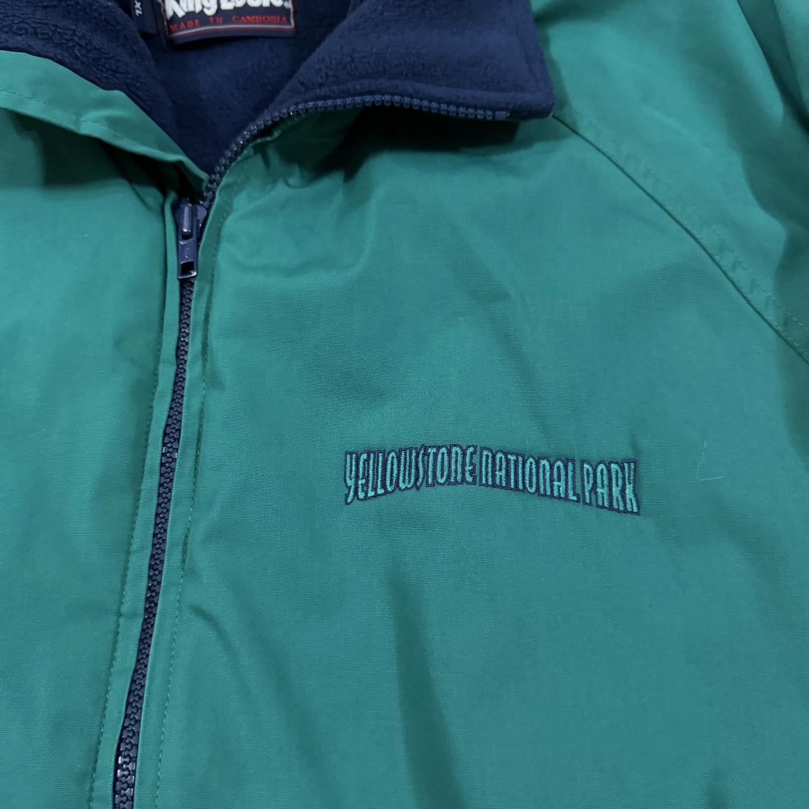 Other Vintage 90s Yellowstone King Louie Fleece Lined Teal Jacket Size US XL / EU 56 / 4 - 2 Thumbnail