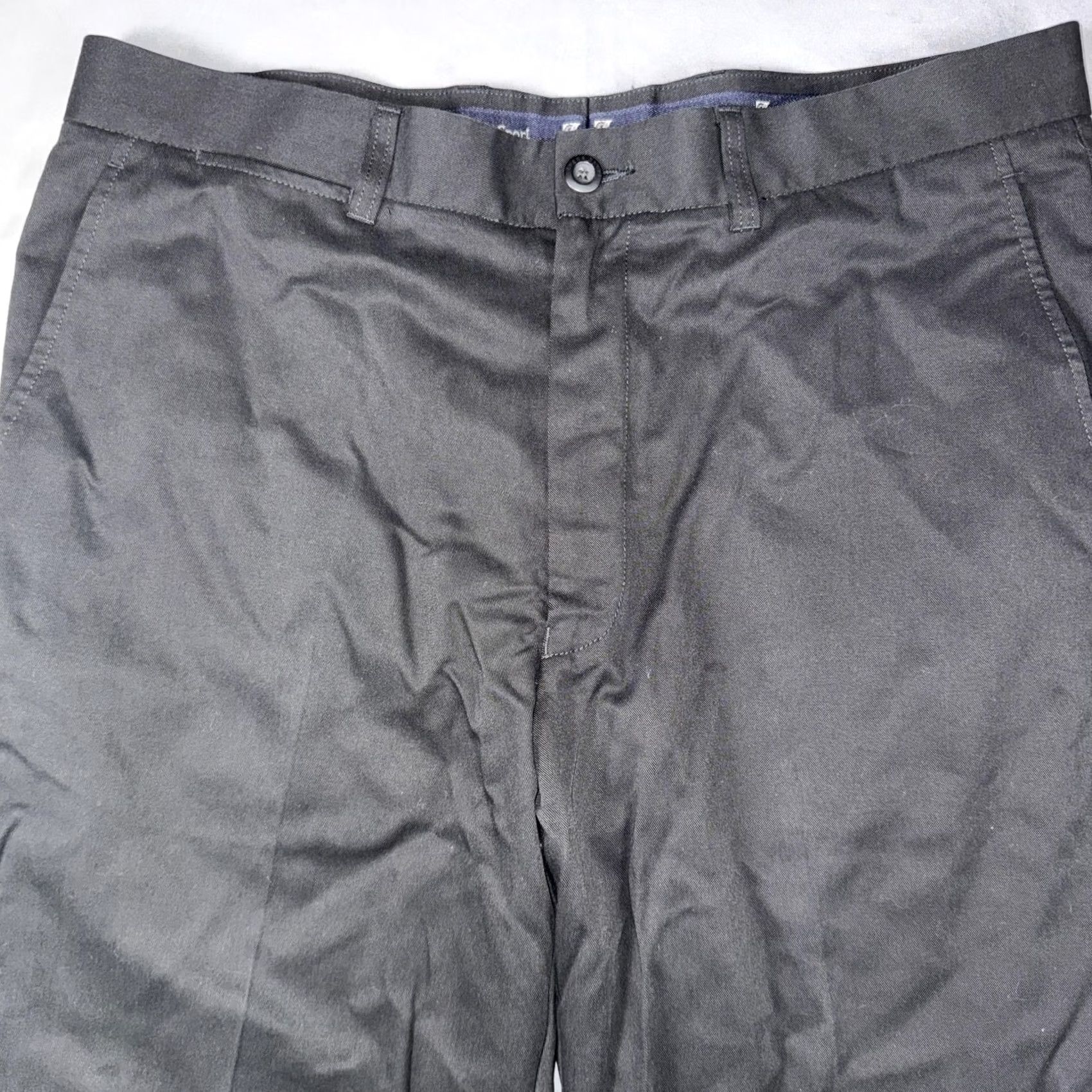 Vintage ZegnaSport Pants Mens 36x31 Black Chino Regular Fit Cotton Tencel Casual Office Mens Size US 36 / EU 52 - 7 Thumbnail