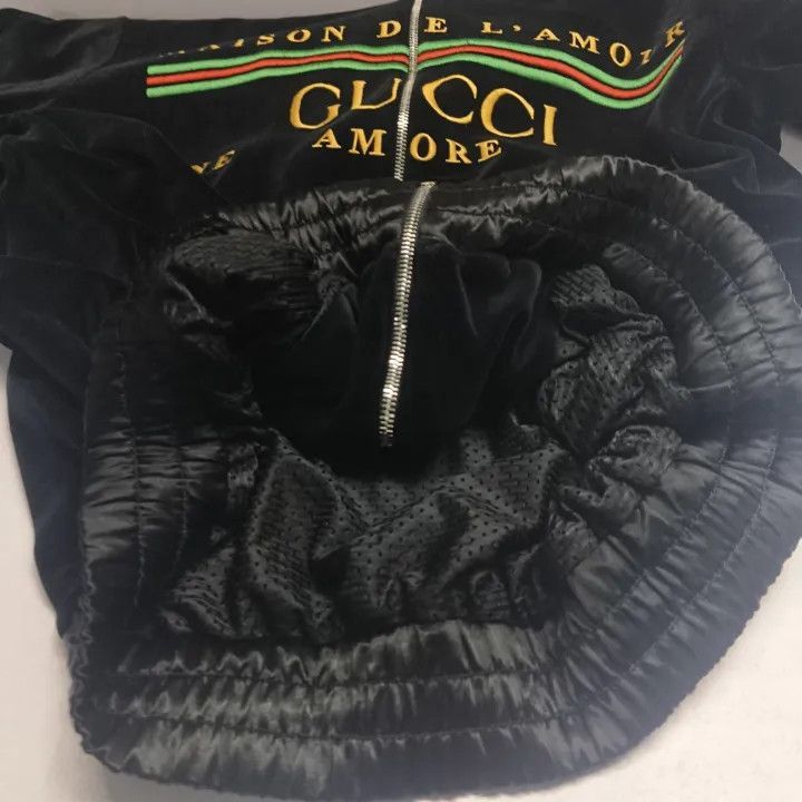 Gucci Gucci GUCCI Letter Print Zippered Casual Jacket for Men -2 Size US L / EU 52-54 / 3 - 8 Thumbnail