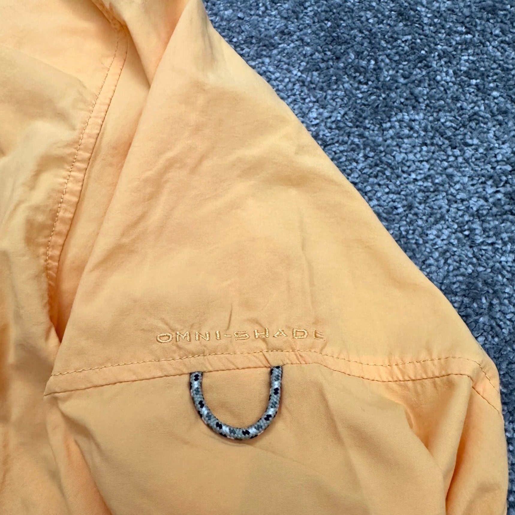 Vintage Columbia Bahama Shirt 2XL Orange Nylon PFG Omni-Shade Button-Up Long Sleeve Outdoor Mens Size US XXL / EU 58 / 5 - 6 Thumbnail
