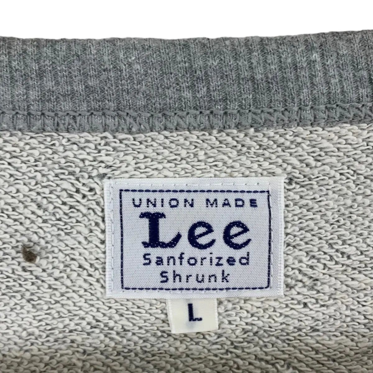 Lee Vintage LEE USA SANFORIZED Fabric Union Made Sweatshirt Size L / US 10 / IT 46 - 8 Thumbnail