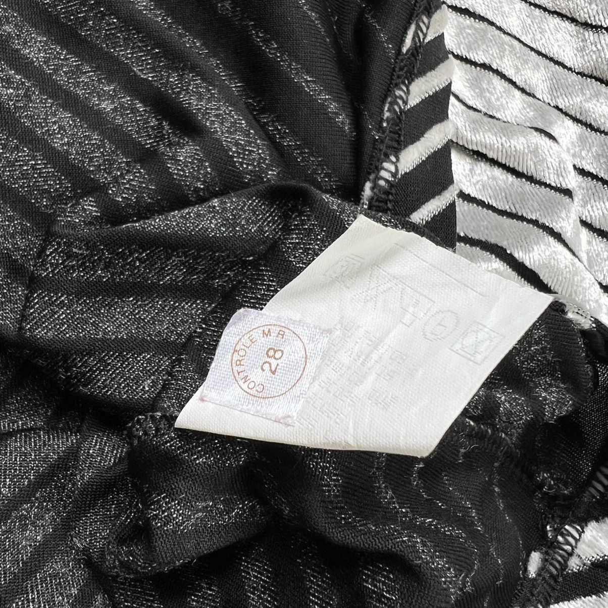 Vintage 1990’s Caroll Paris JPG Style Silver Longsleeve Shirt Size M / US 6-8 / IT 42-44 - 8 Thumbnail